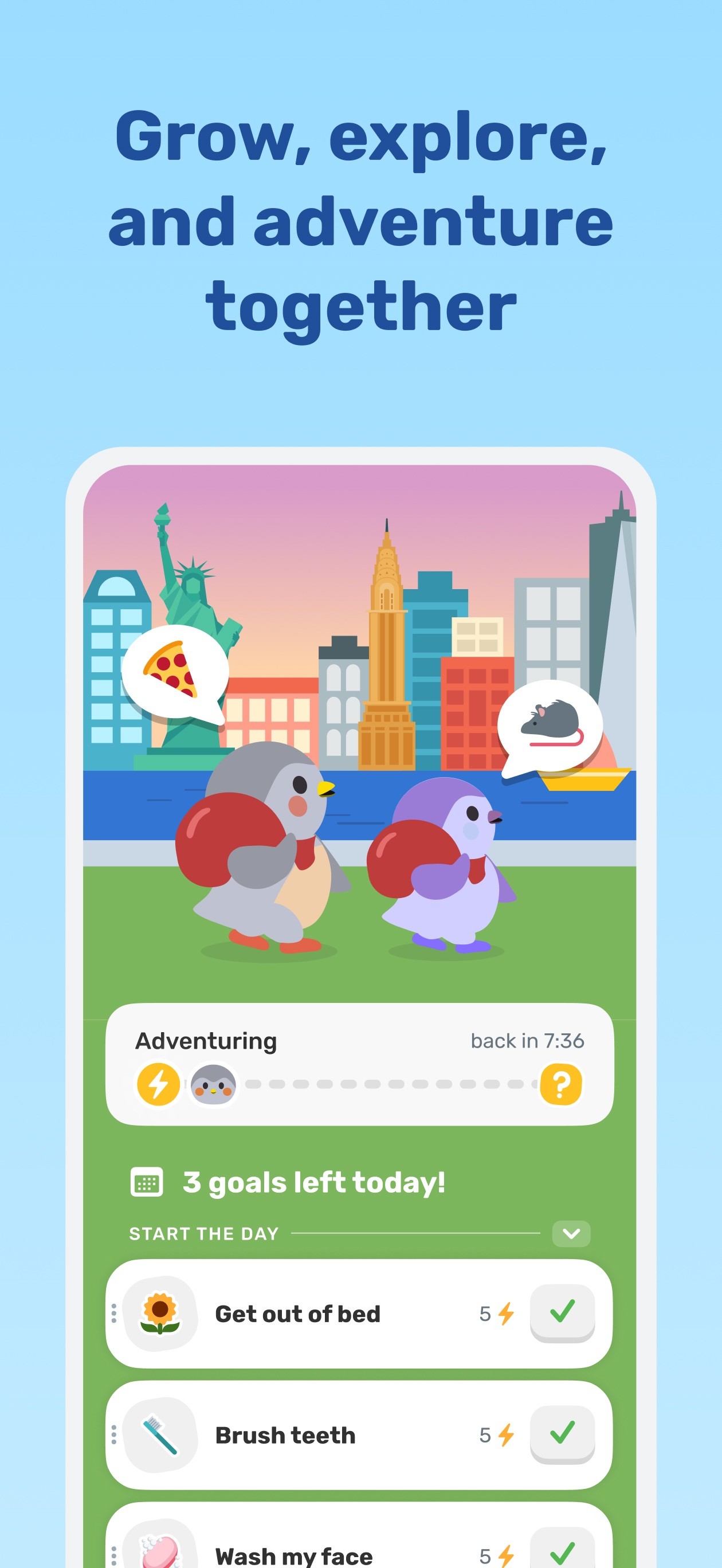 Finch: Self-Care Pet iPhone screenshot 4