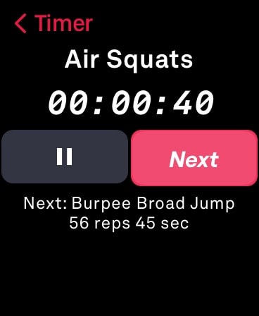 Fitbod: Gym & Fitness Planner Apple Watch screenshot 4
