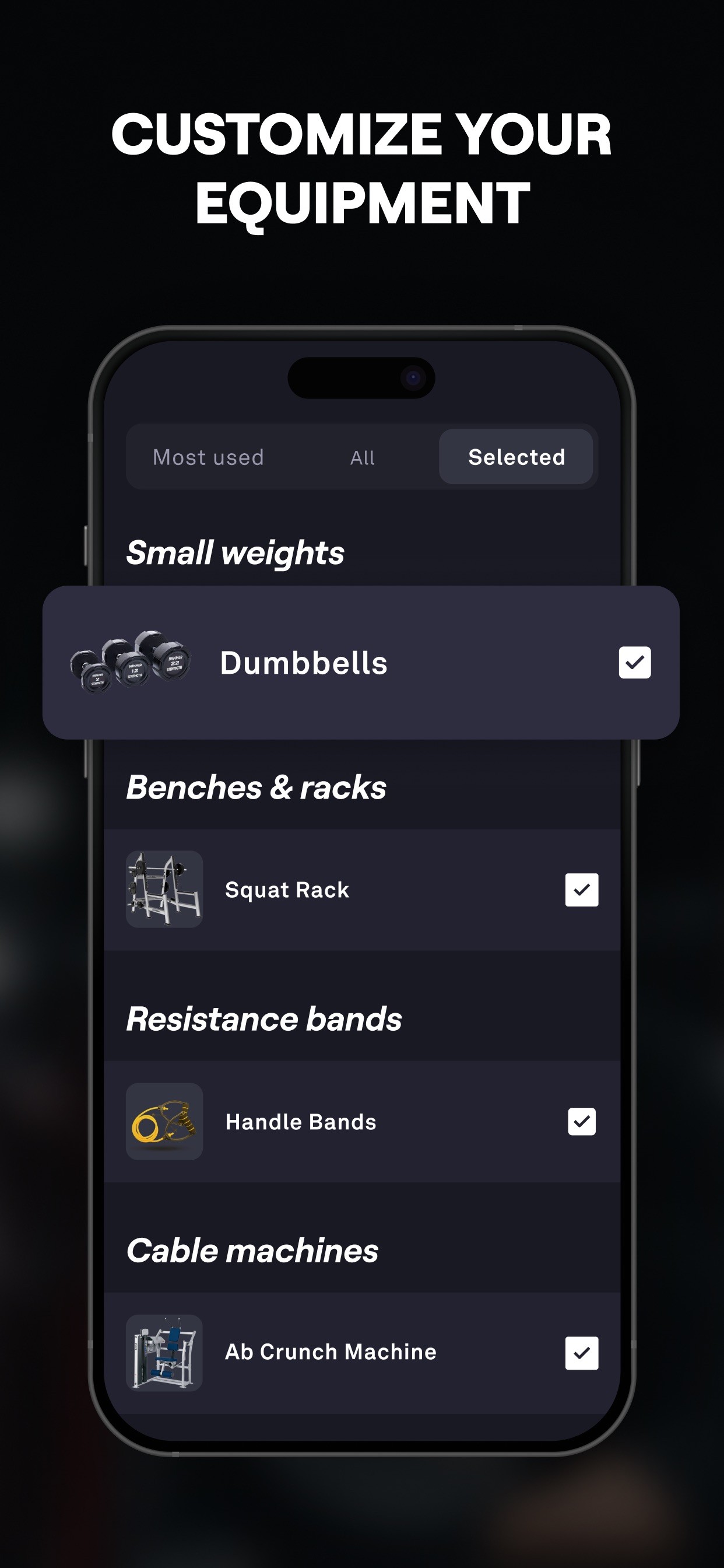 Fitbod: Gym & Fitness Planner iPhone screenshot 3