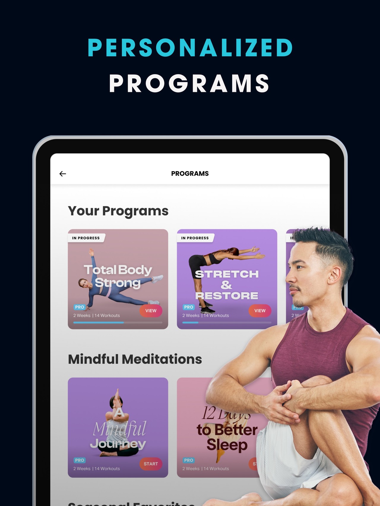 FitOn Workouts & Fitness Plans iPad screenshot 5