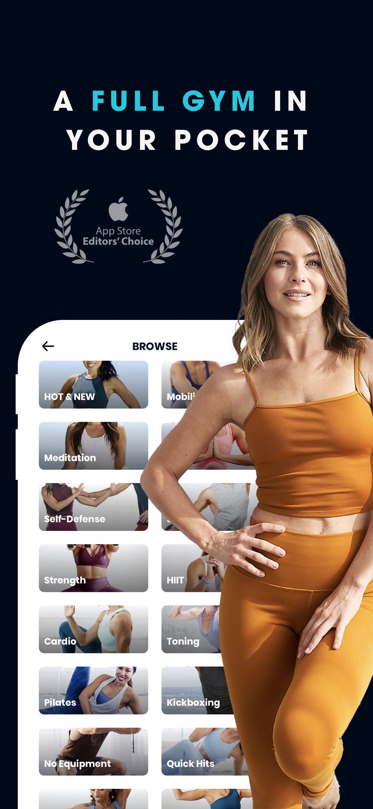 FitOn Workouts & Fitness Plans iPhone screenshot 2
