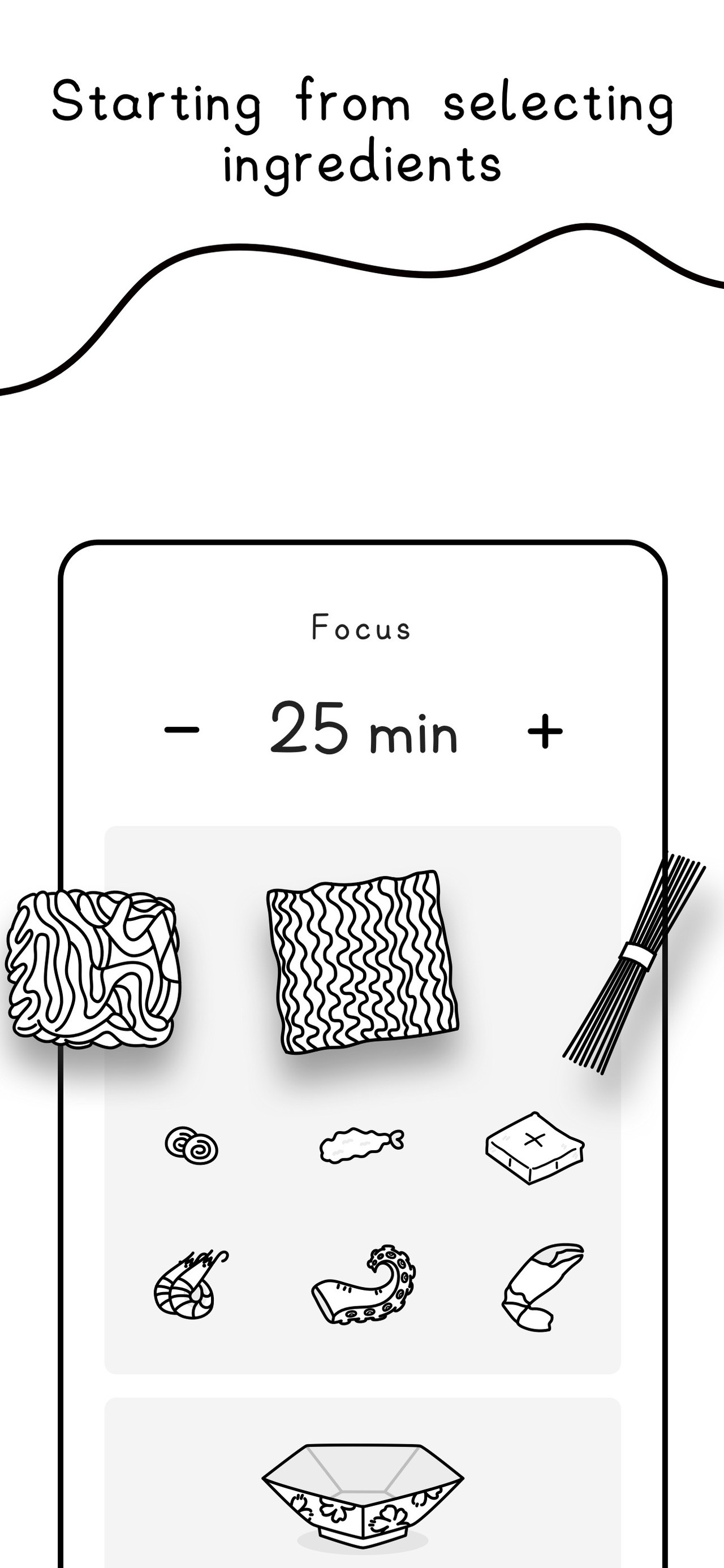 Focus Noodles-Study timer iPhone screenshot 5