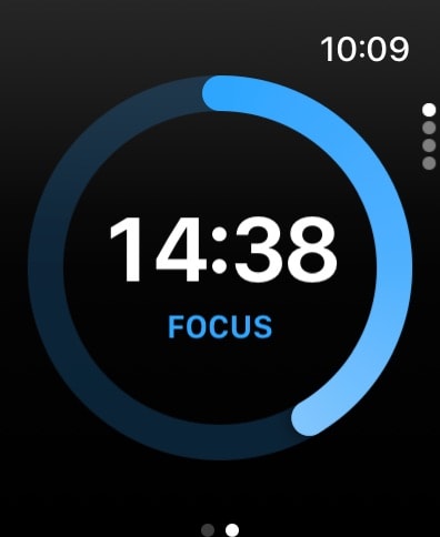 Focus - Timer for Productivity Apple Watch screenshot 1