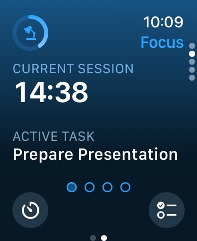 Focus - Timer for Productivity Apple Watch screenshot 3