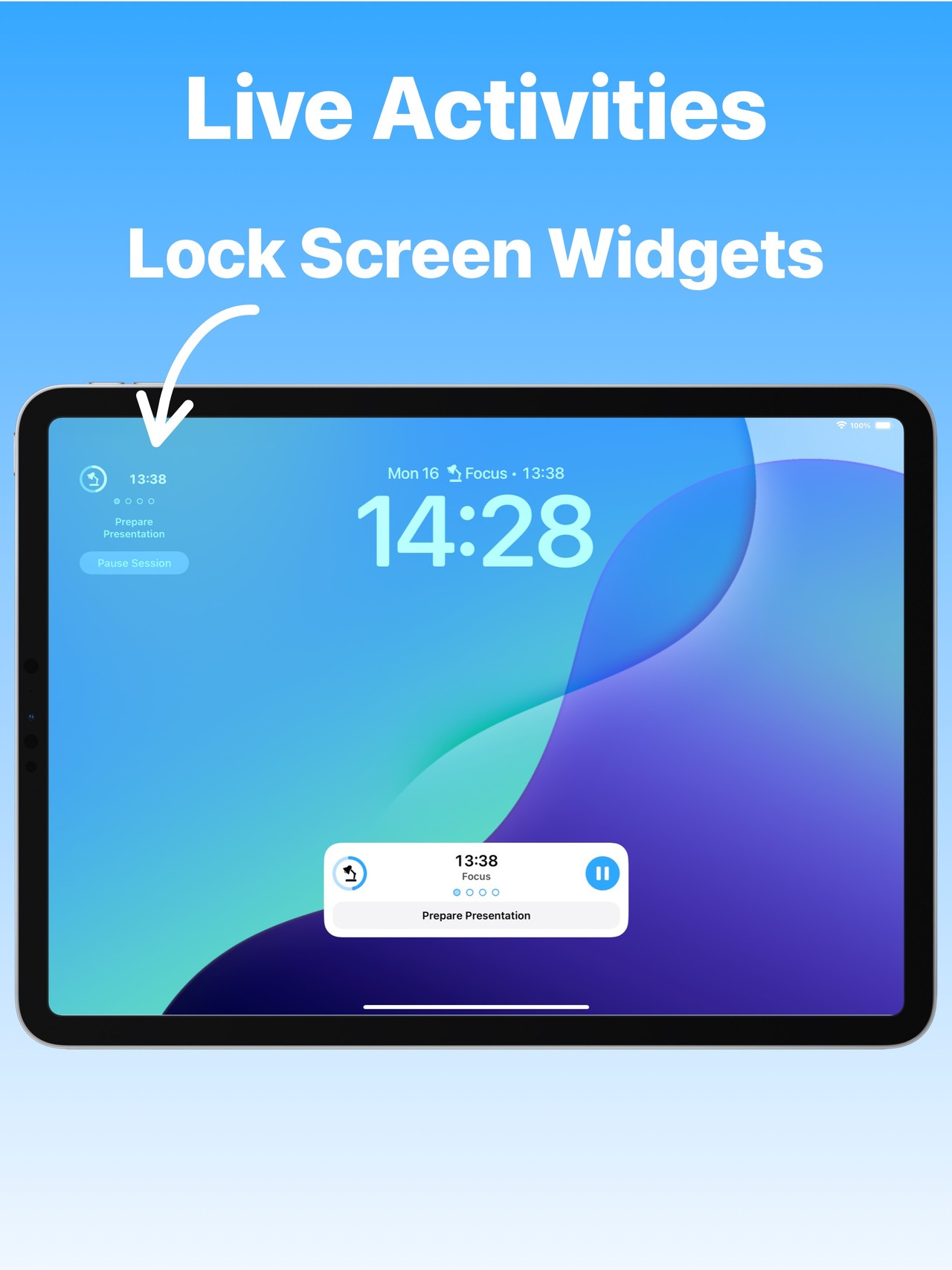 Focus - Timer for Productivity iPad screenshot 4