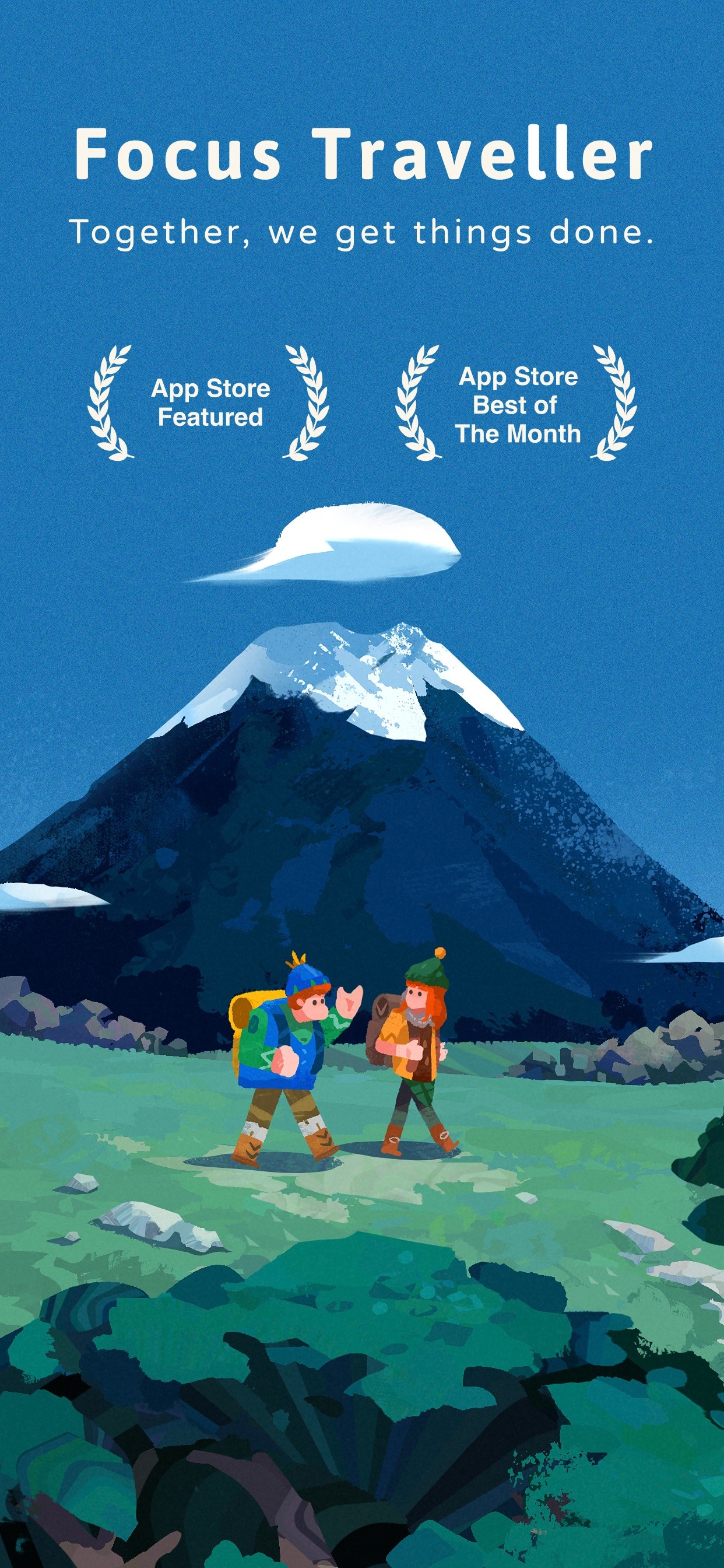 Focus Traveller - Flow Timer iPhone screenshot 2