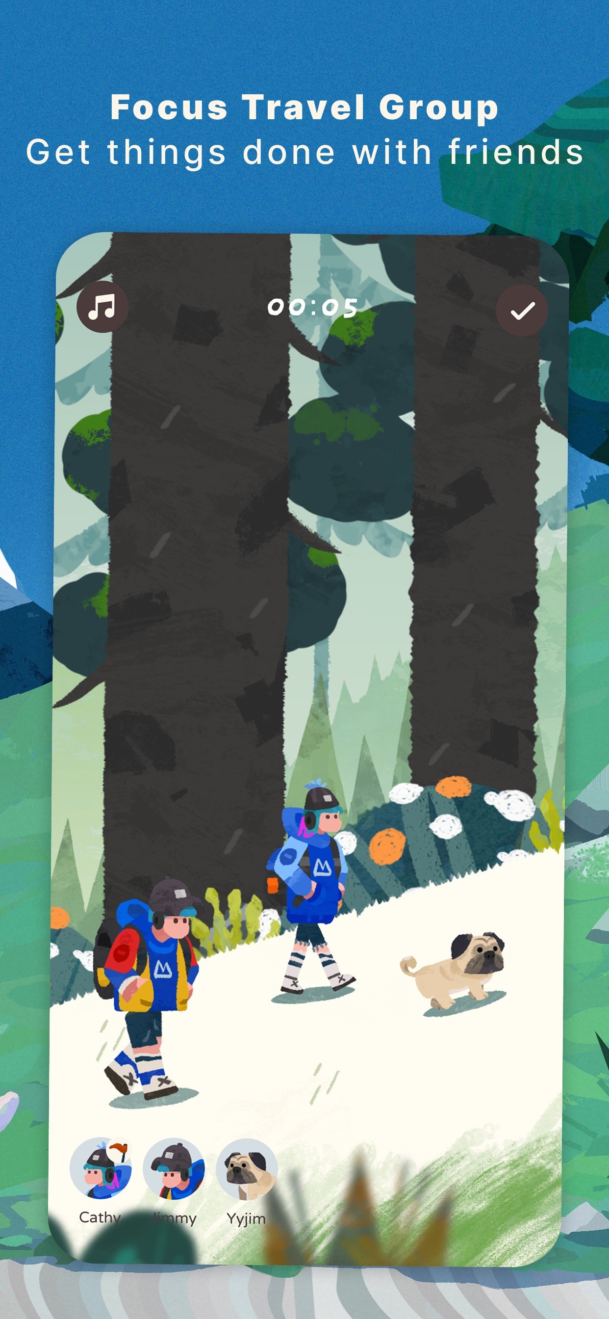 Focus Traveller - Flow Timer iPhone screenshot 6