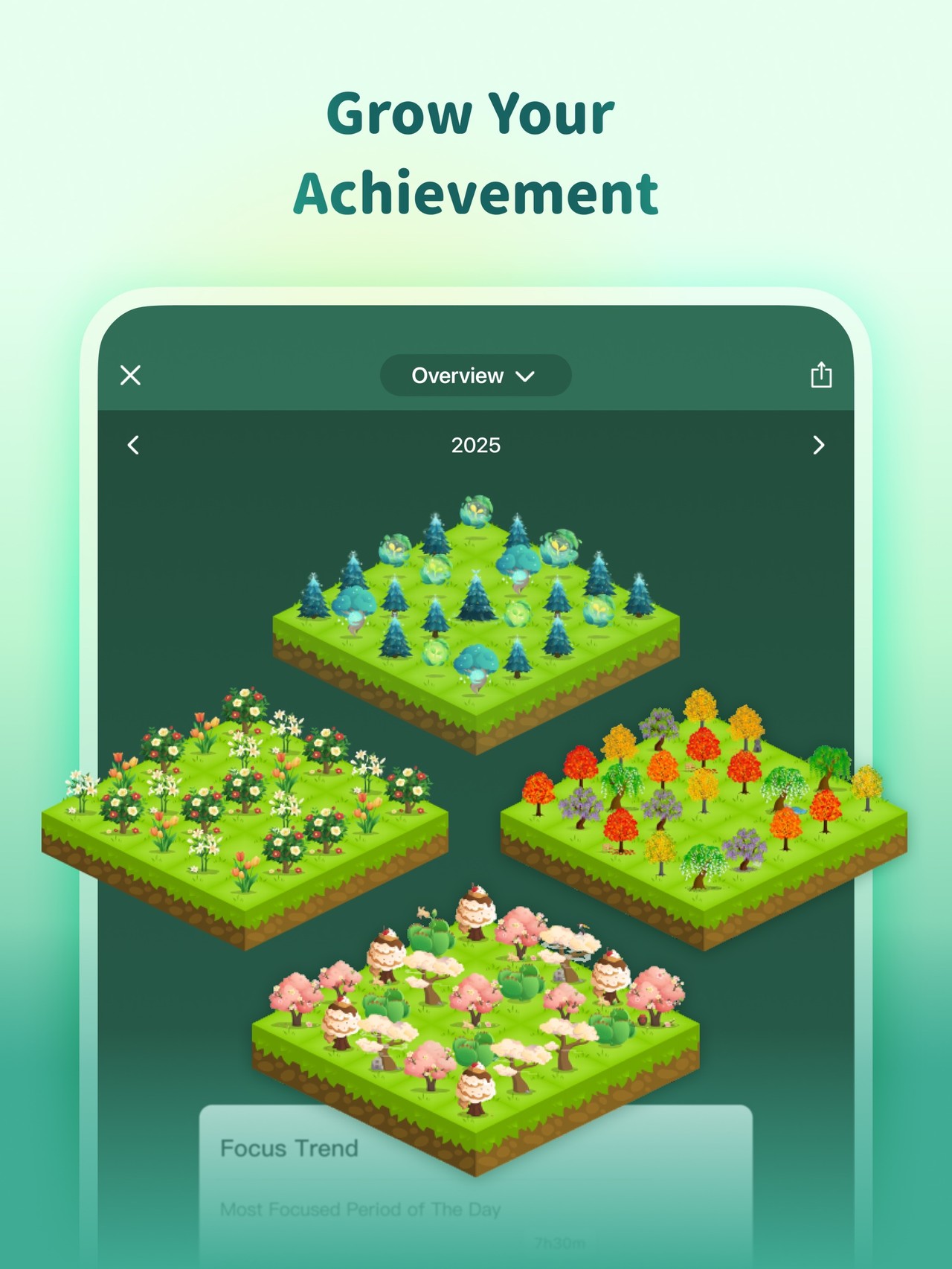 Forest: Focus for Productivity iPad screenshot 4