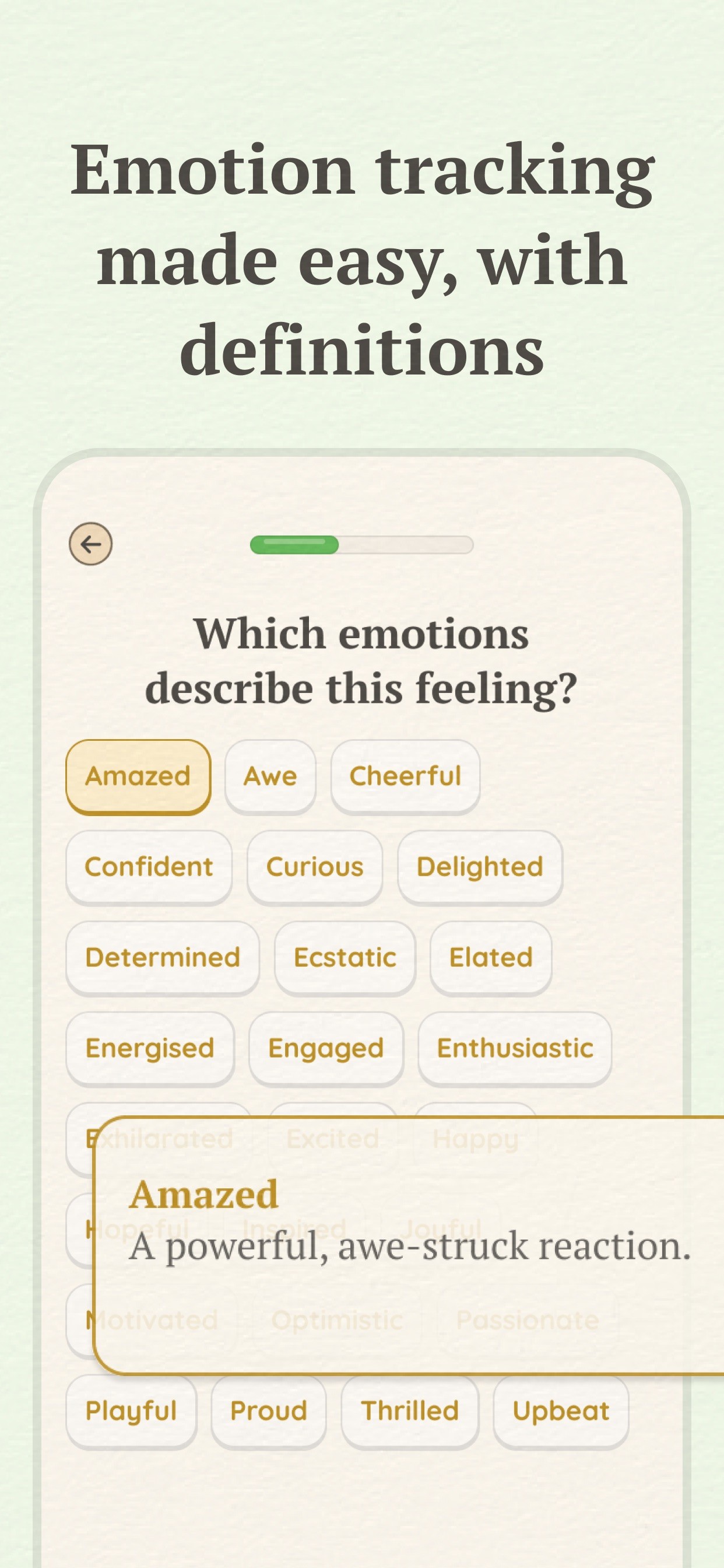 Foxtale Mood & Emotion Tracker iPhone screenshot 2