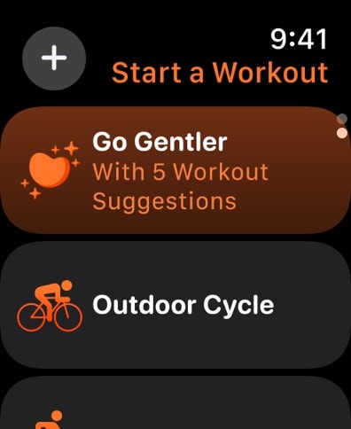 Gentler Streak Workout Tracker Apple Watch screenshot 6