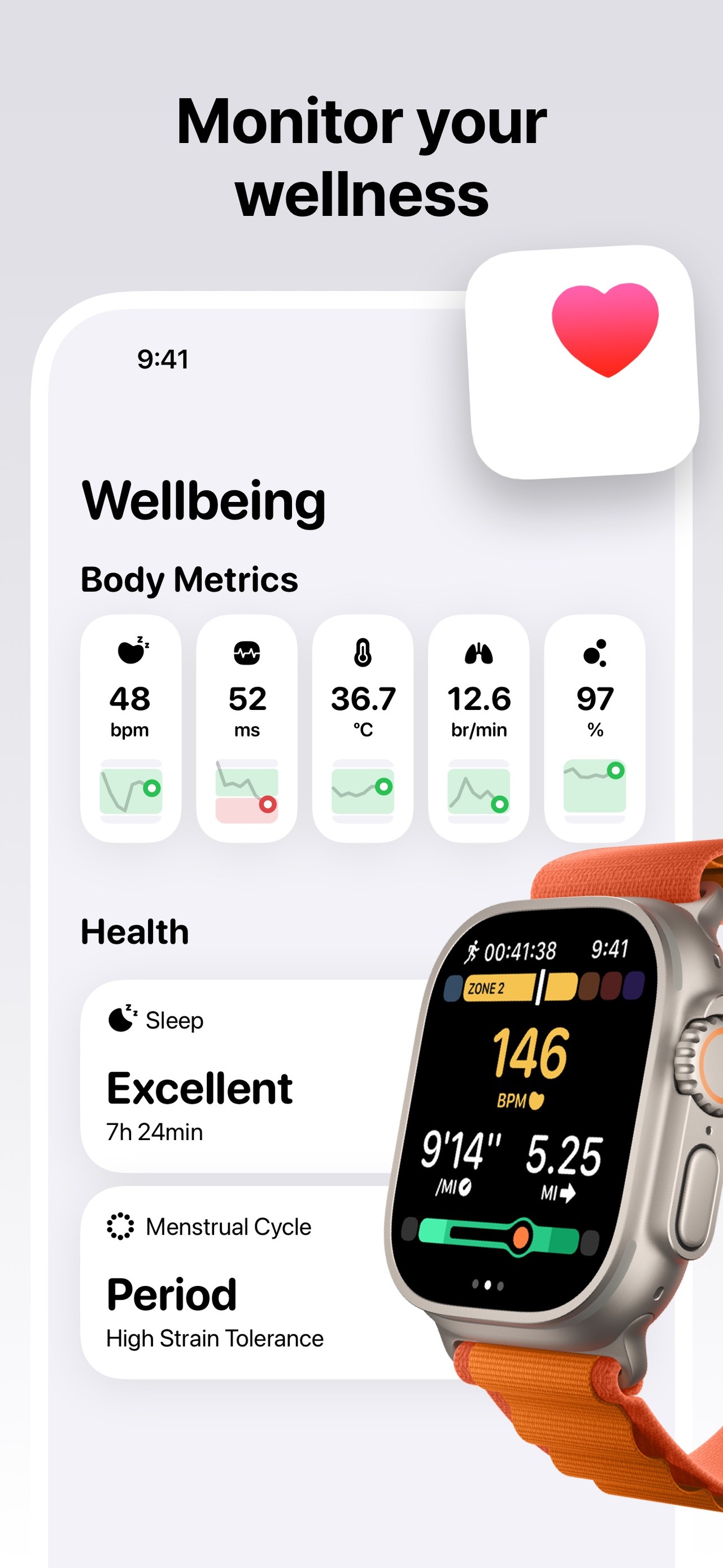 Gentler Streak Workout Tracker iPhone screenshot 2