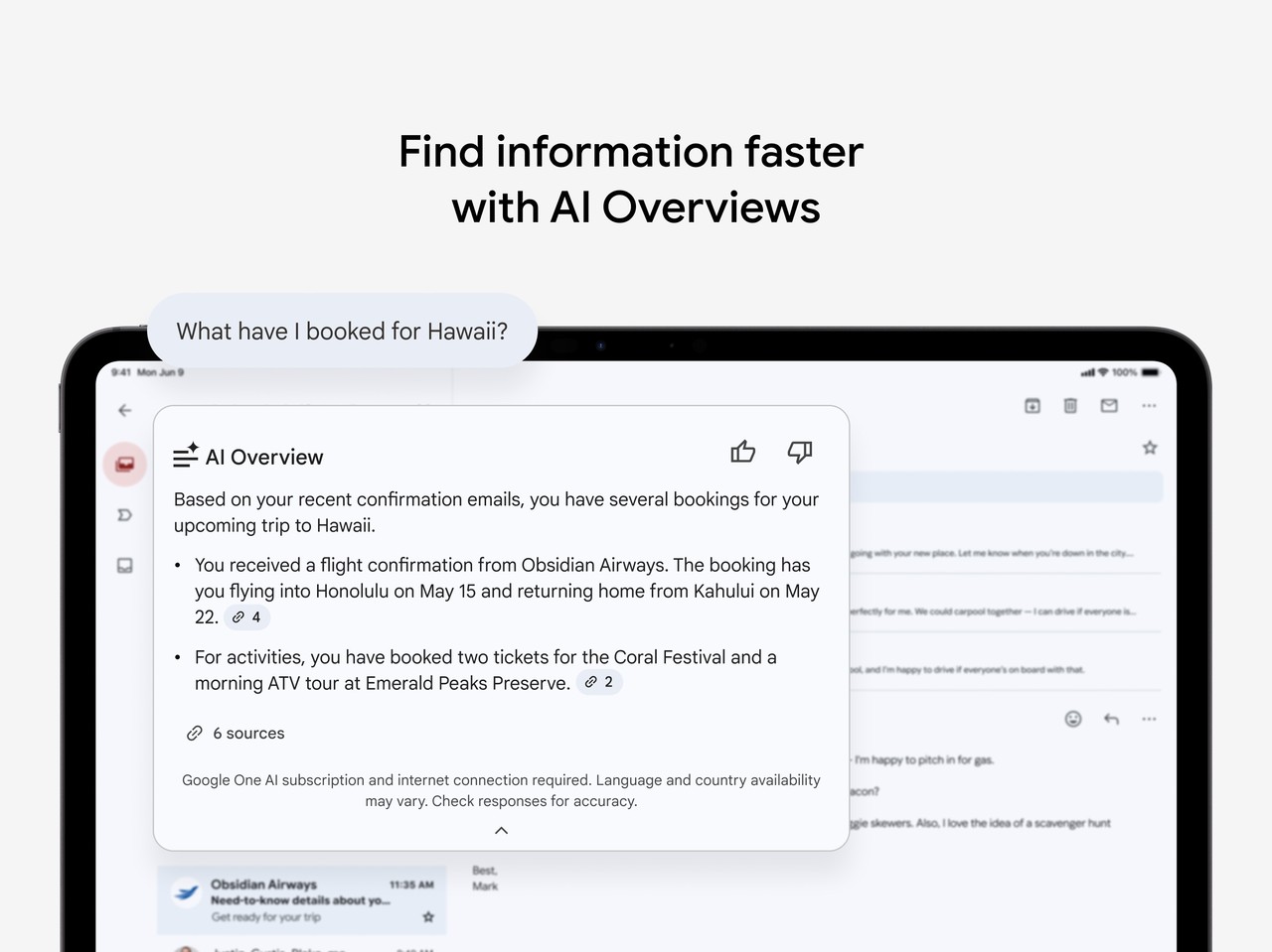 Gmail - Email by Google iPad screenshot 4