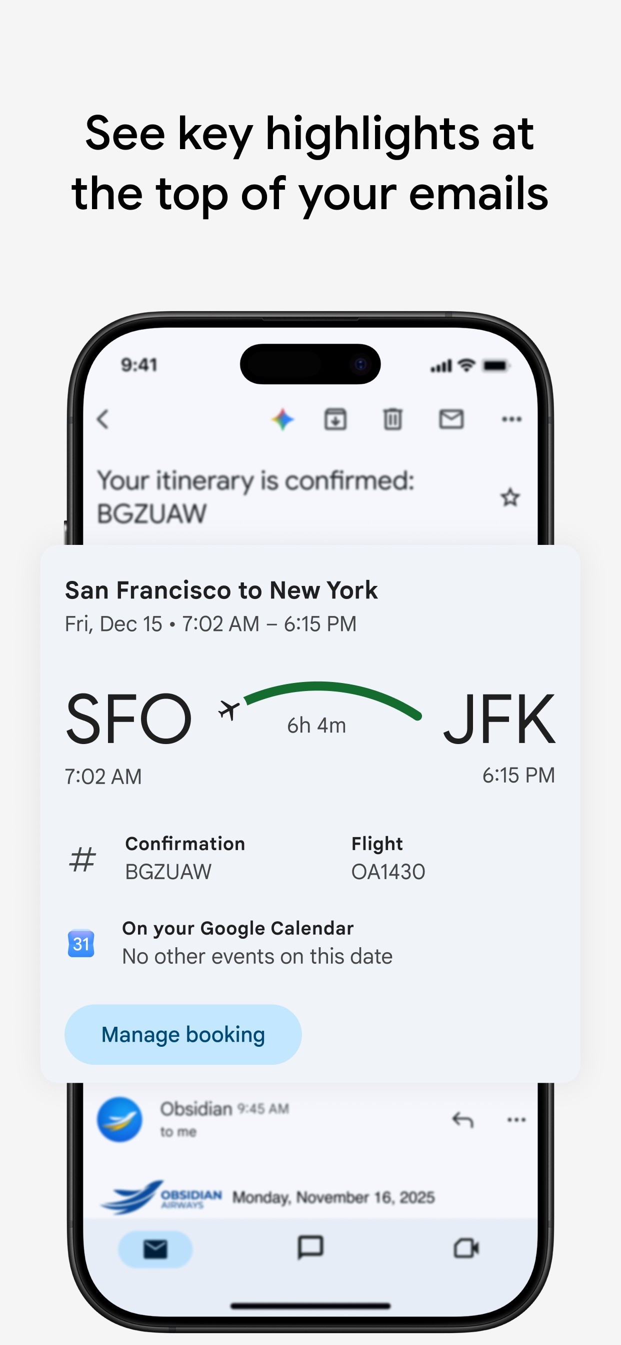 Gmail - Email by Google iPhone screenshot 2