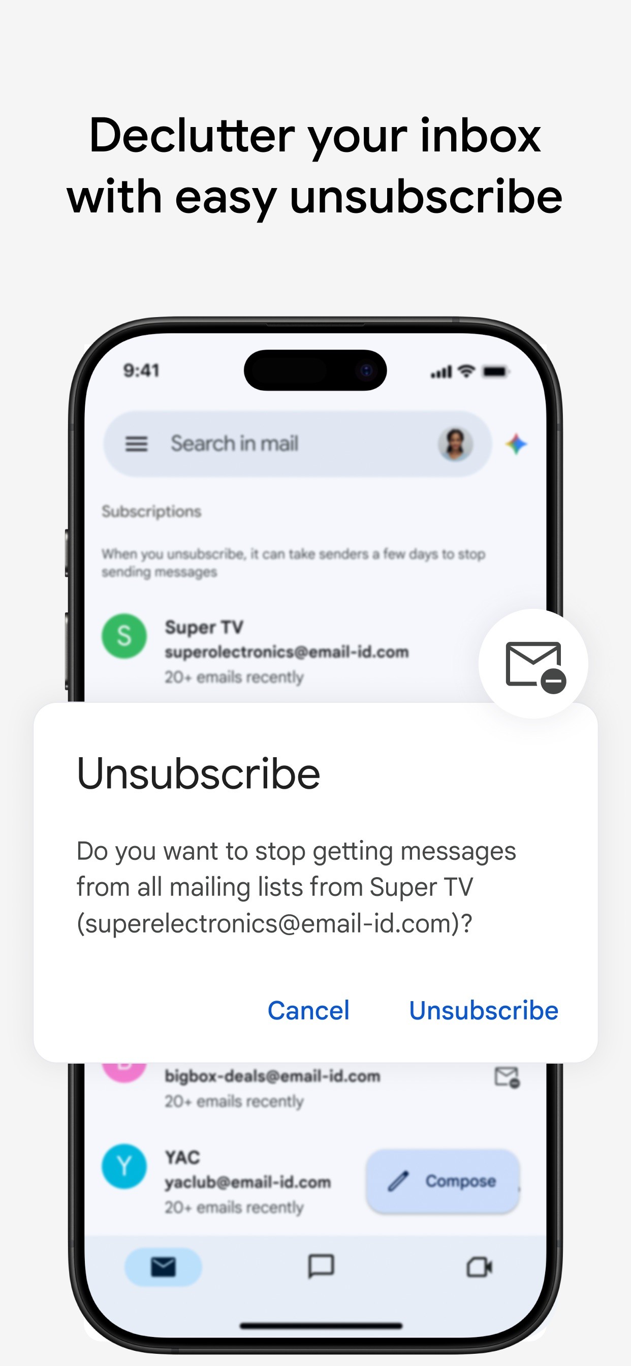 Gmail - Email by Google iPhone screenshot 3