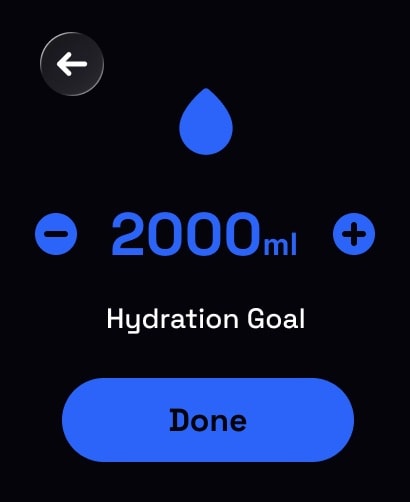 GO Club: Steps + Water Apple Watch screenshot 5