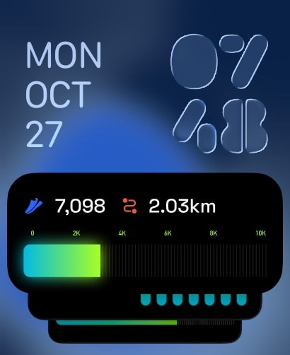 GO Club: Steps + Water Apple Watch screenshot 6