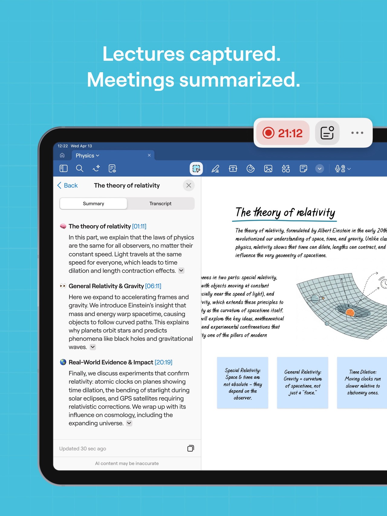 Goodnotes: AI Notes, Docs, PDF iPad screenshot 4