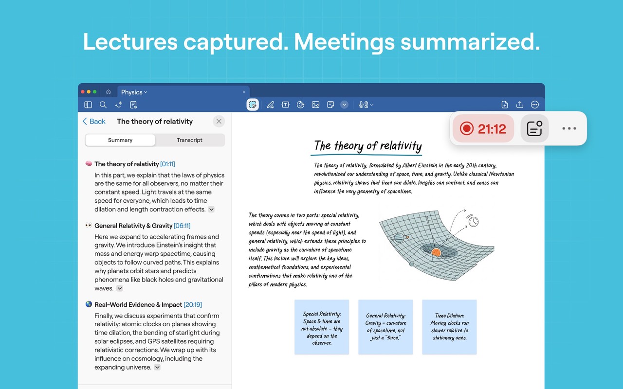 Goodnotes: AI Notes, Docs, PDF Mac screenshot 3