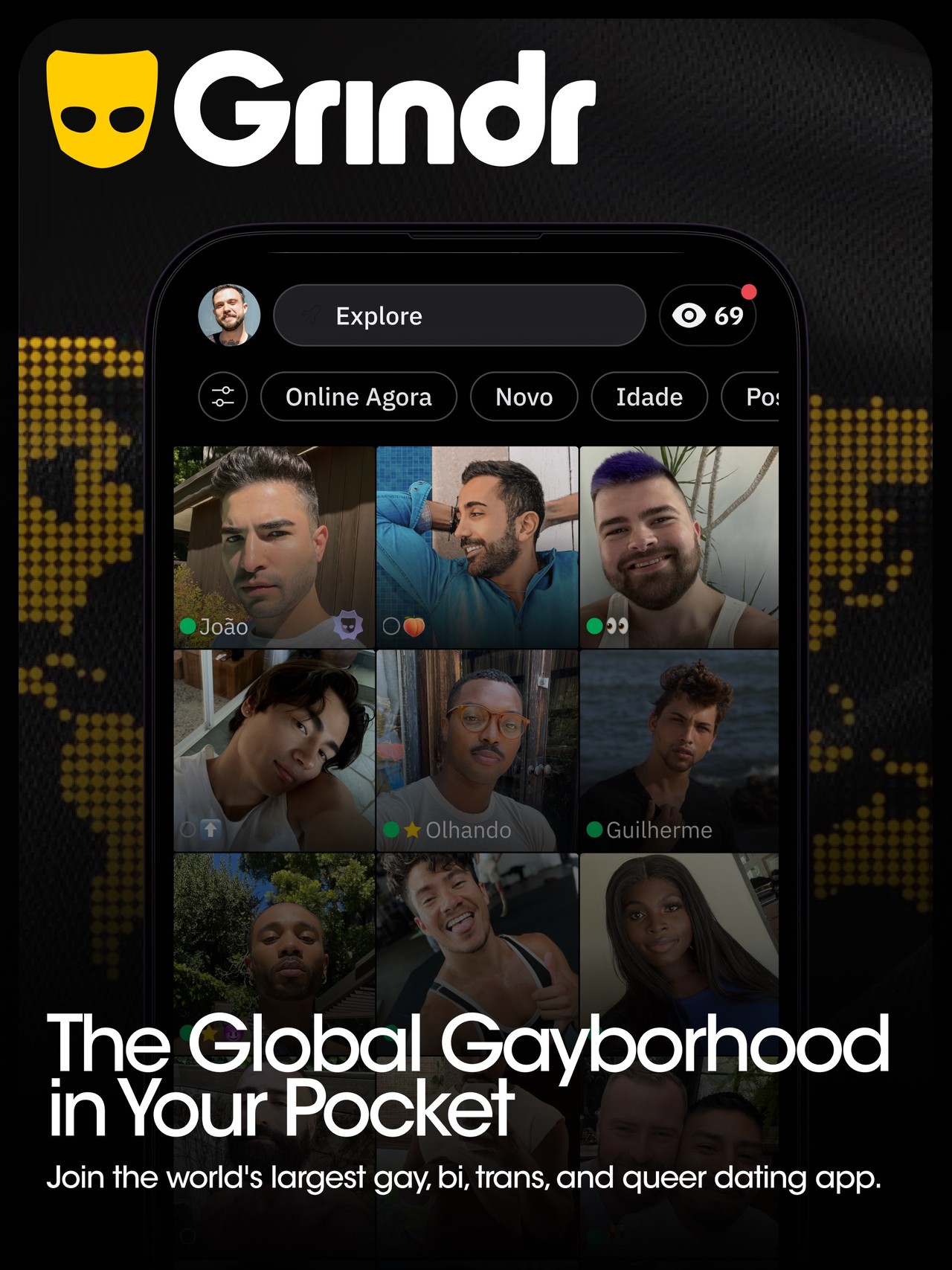 Grindr - Gay Dating & Chat iPad screenshot 1