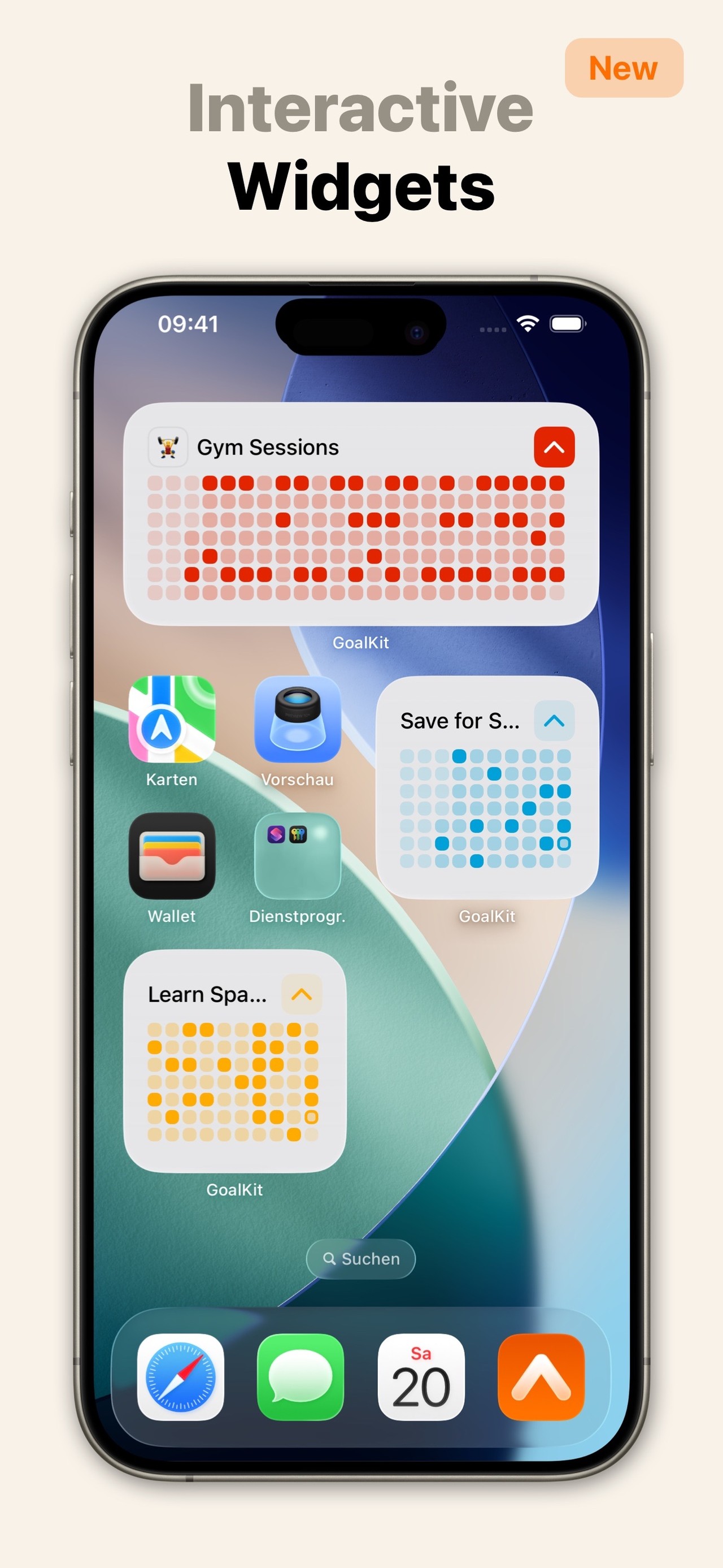 Habit & Goal Tracker – GoalKit iPhone screenshot 3