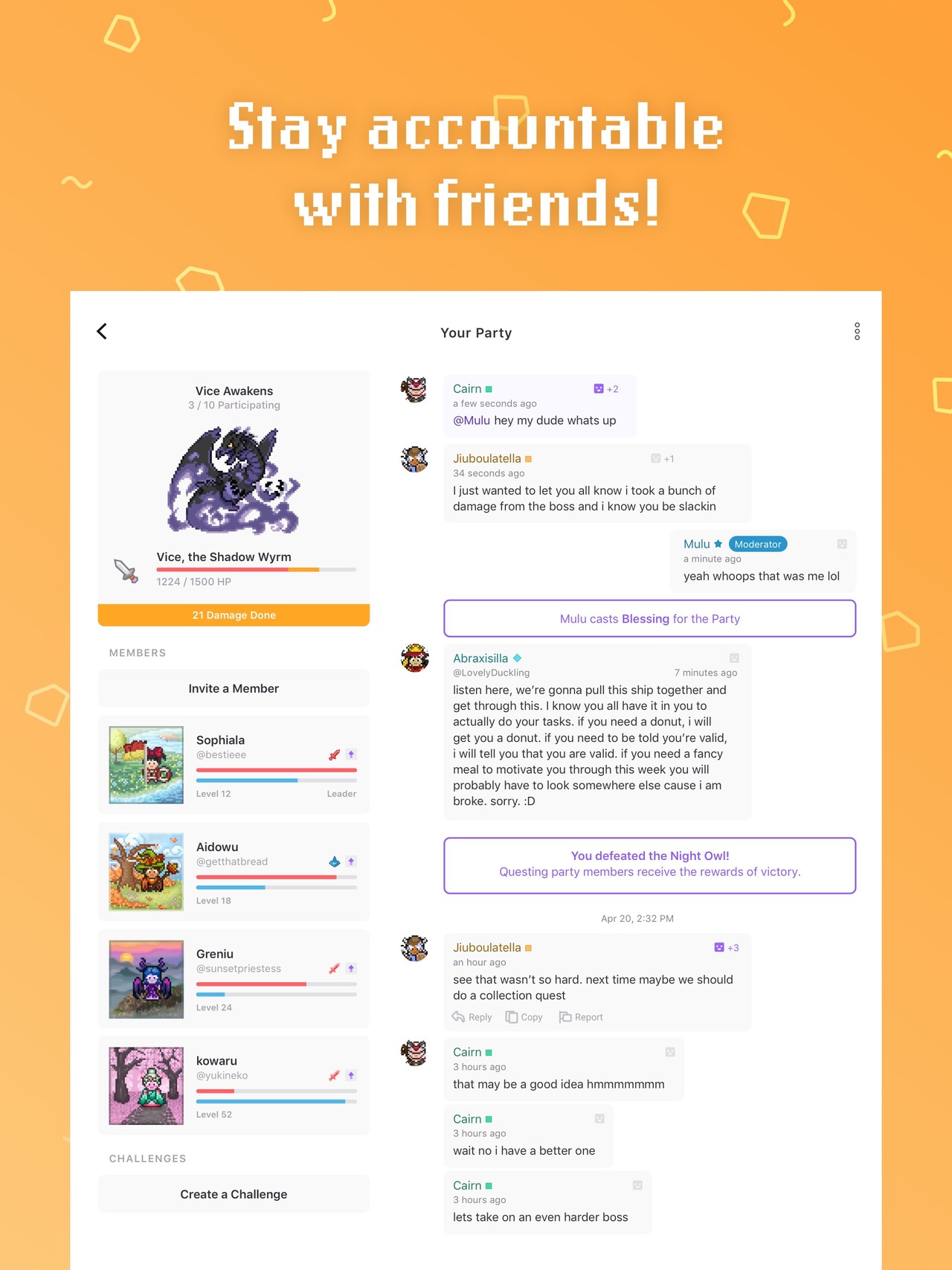 Habitica: Gamified Taskmanager iPad screenshot 5