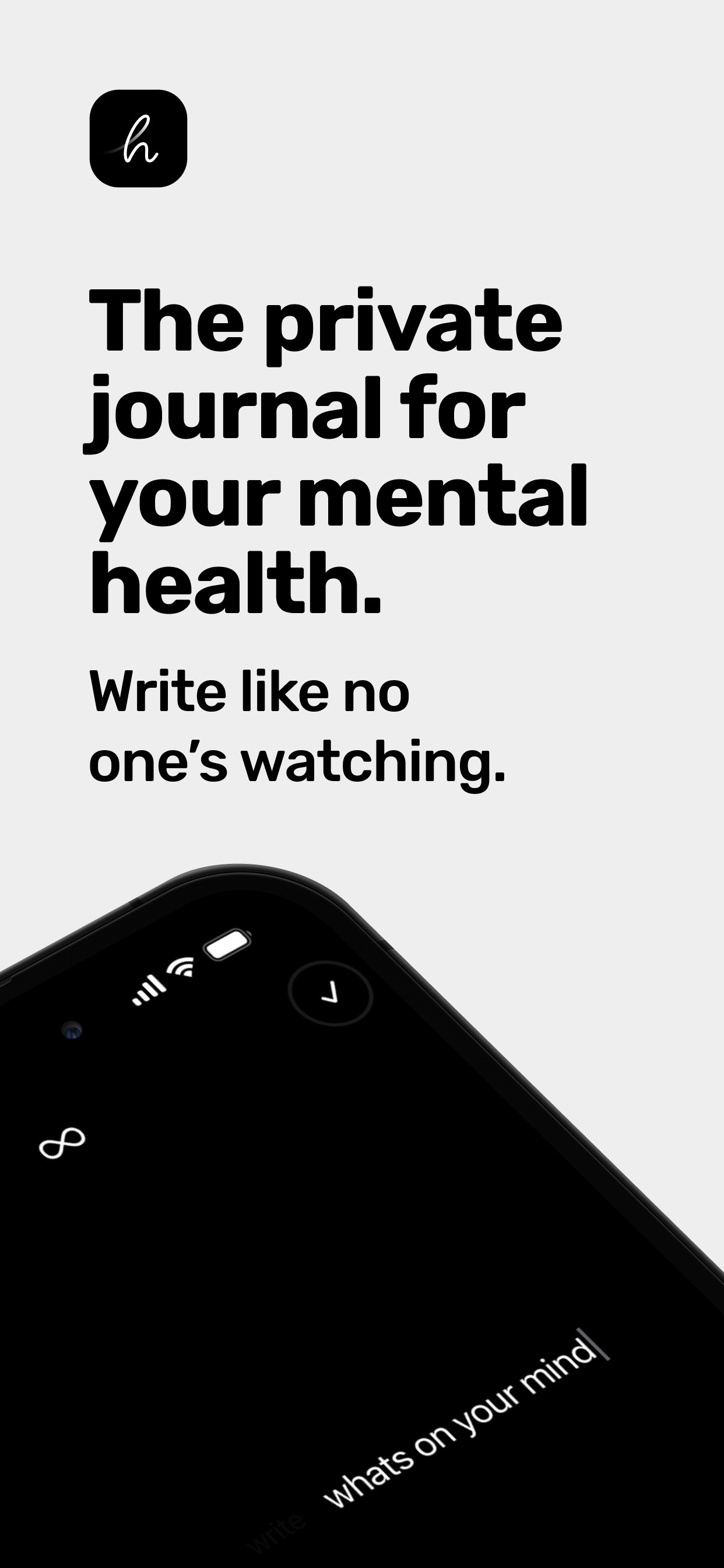 Halka: Journal & Mental Health iPhone screenshot 1