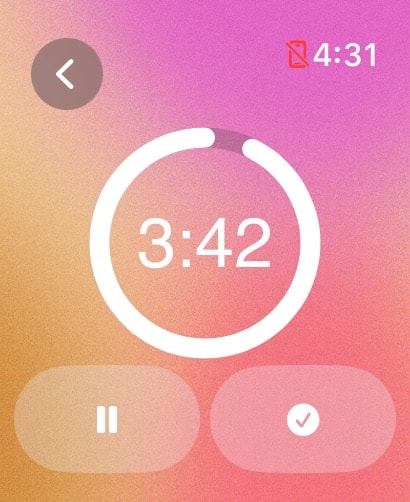 Happier Meditation Apple Watch screenshot 4