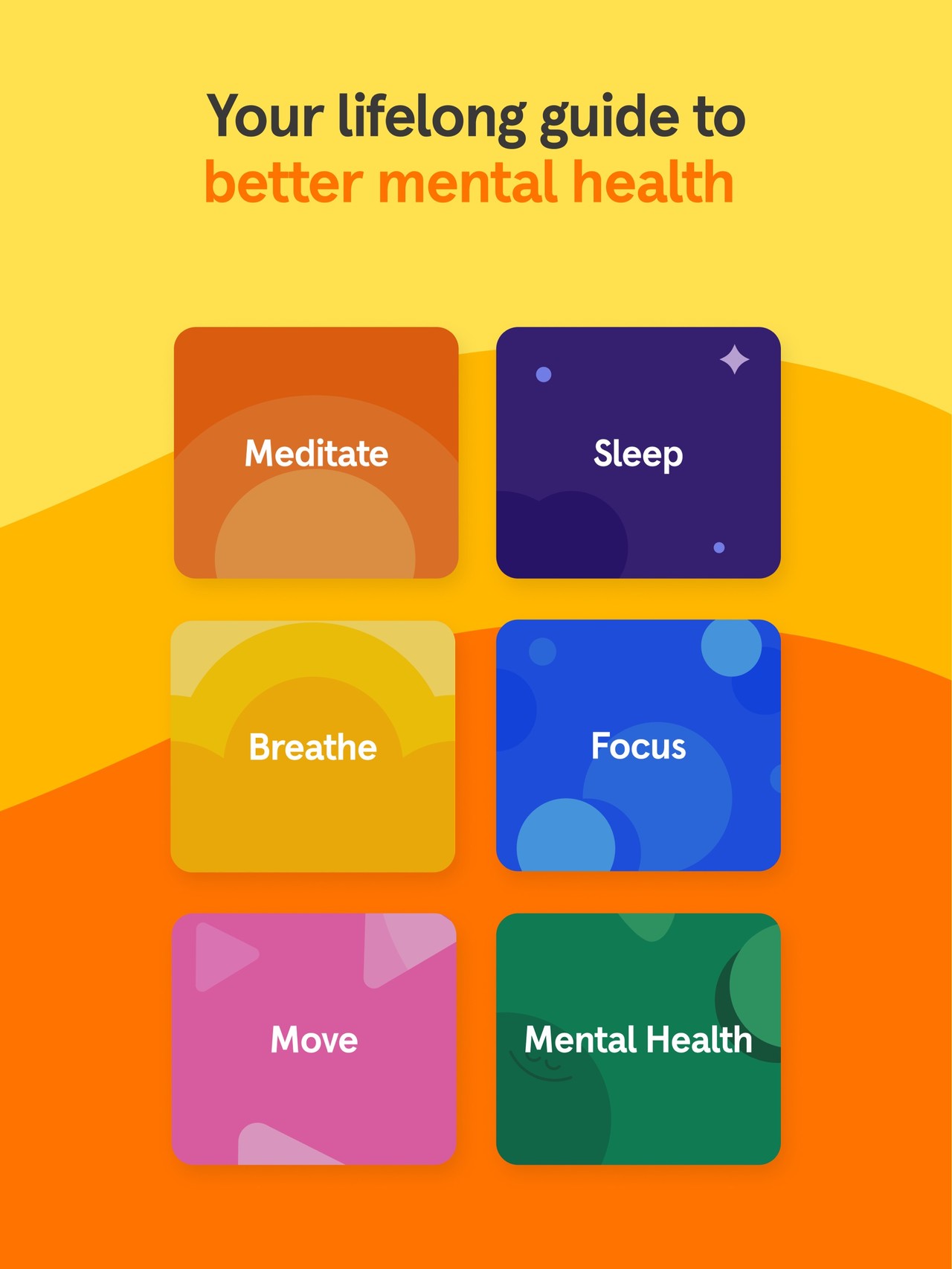 Headspace: Sleep & Meditation iPad screenshot 2