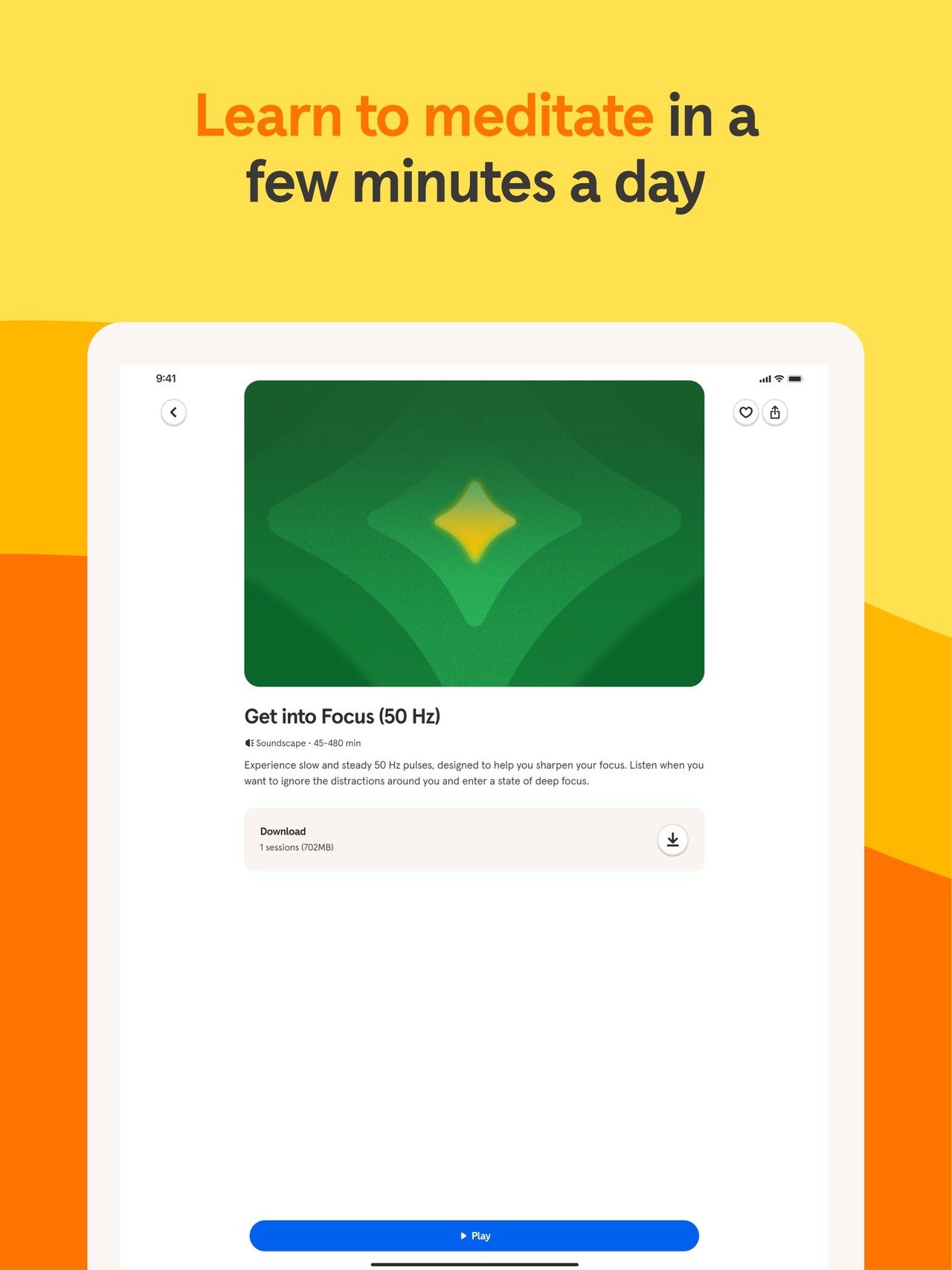 Headspace: Sleep & Meditation iPad screenshot 5