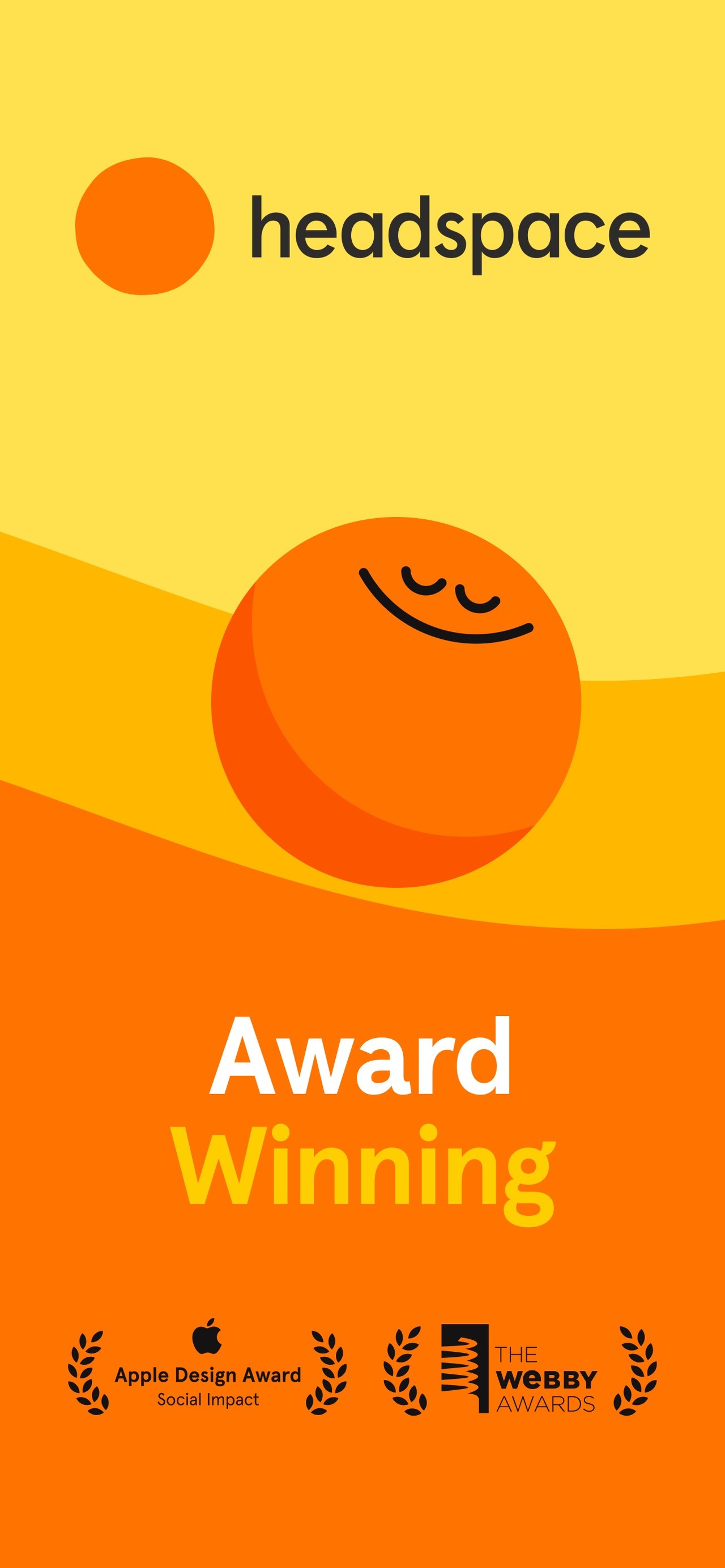 Headspace: Sleep & Meditation iPhone screenshot 1