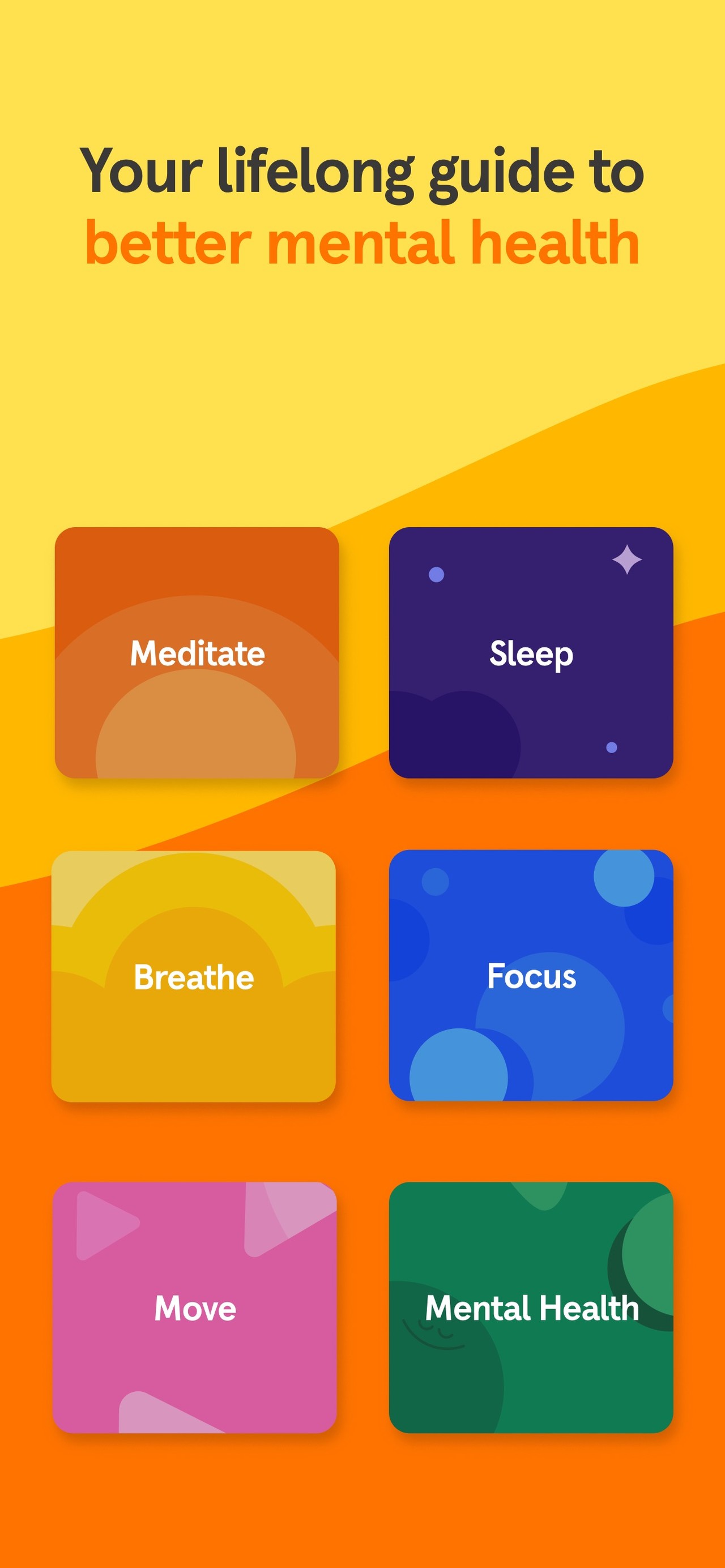 Headspace: Sleep & Meditation iPhone screenshot 2