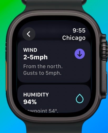 Hello Weather Apple Watch screenshot 2