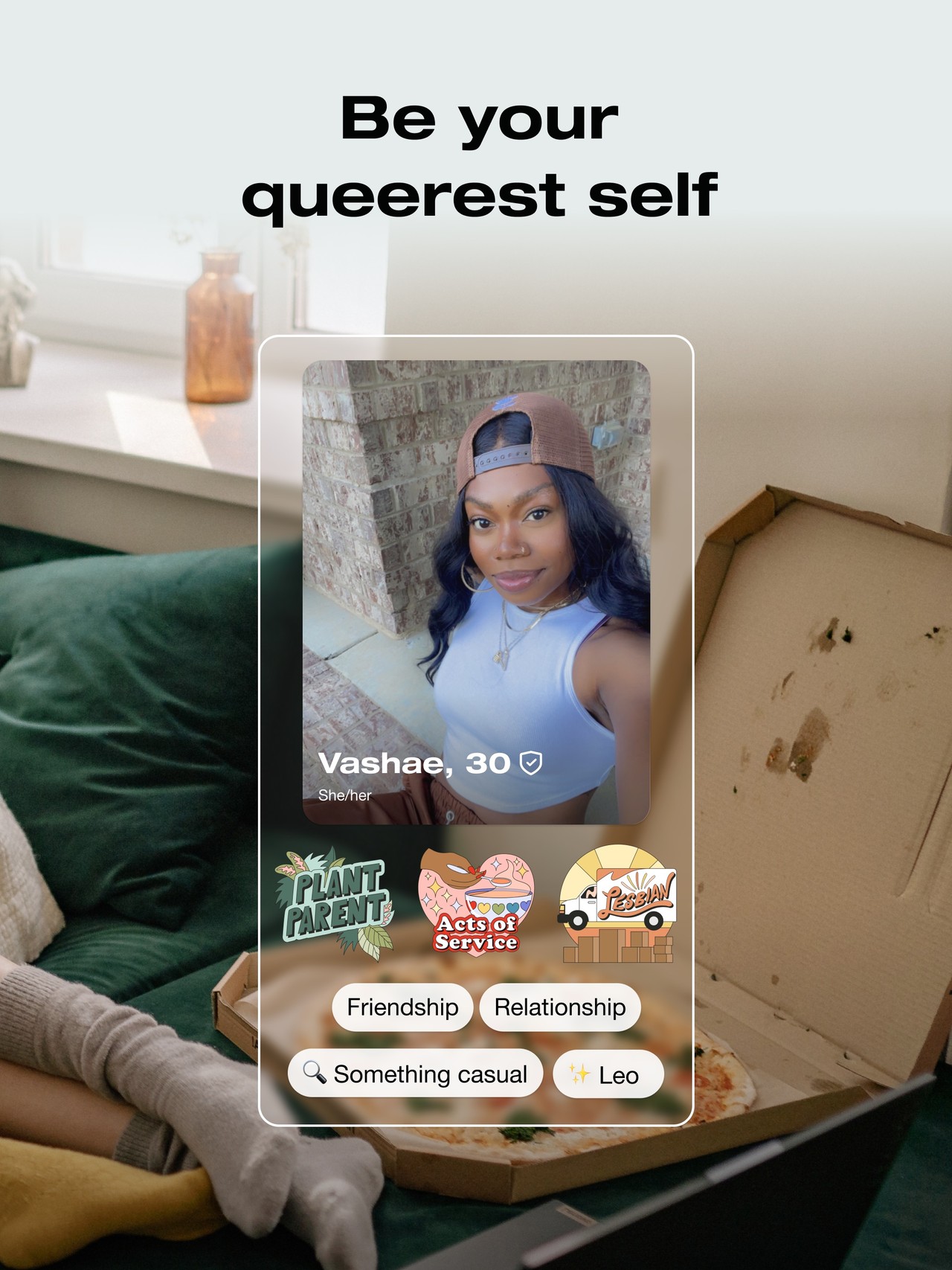 HER:Lesbian&Queer LGBTQ Dating iPad screenshot 2