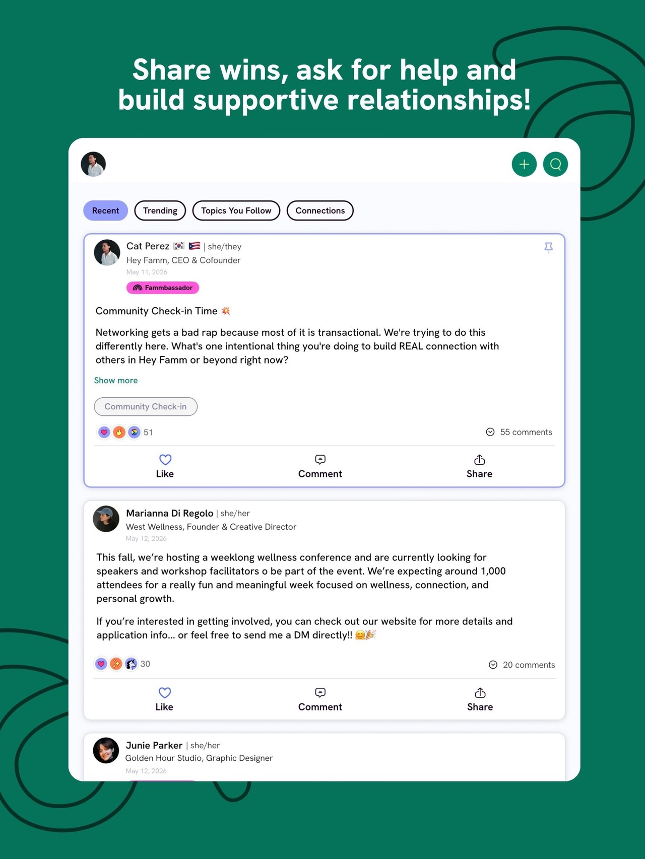 Hey Famm: LGBTQ+ Networking iPad screenshot 2