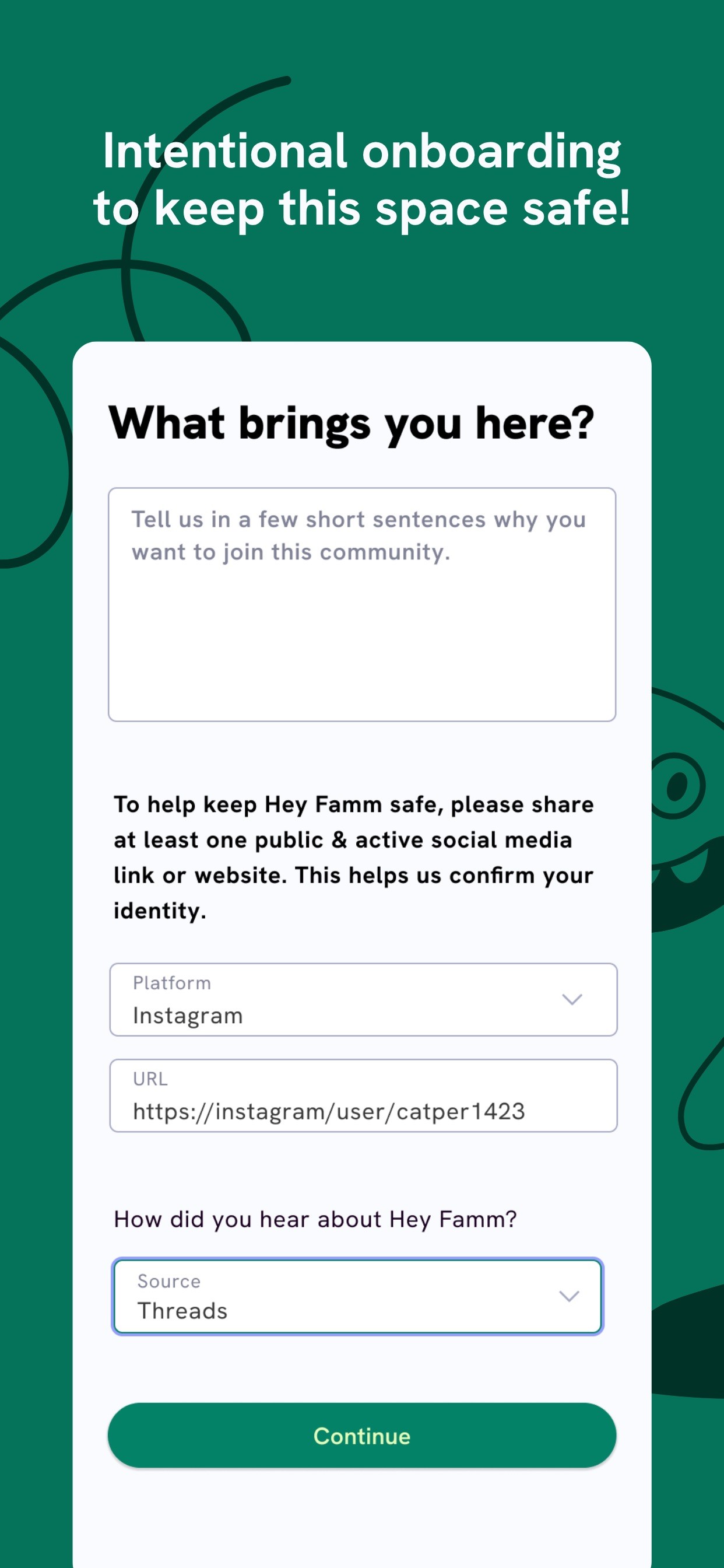 Hey Famm: LGBTQ+ Networking iPhone screenshot 2
