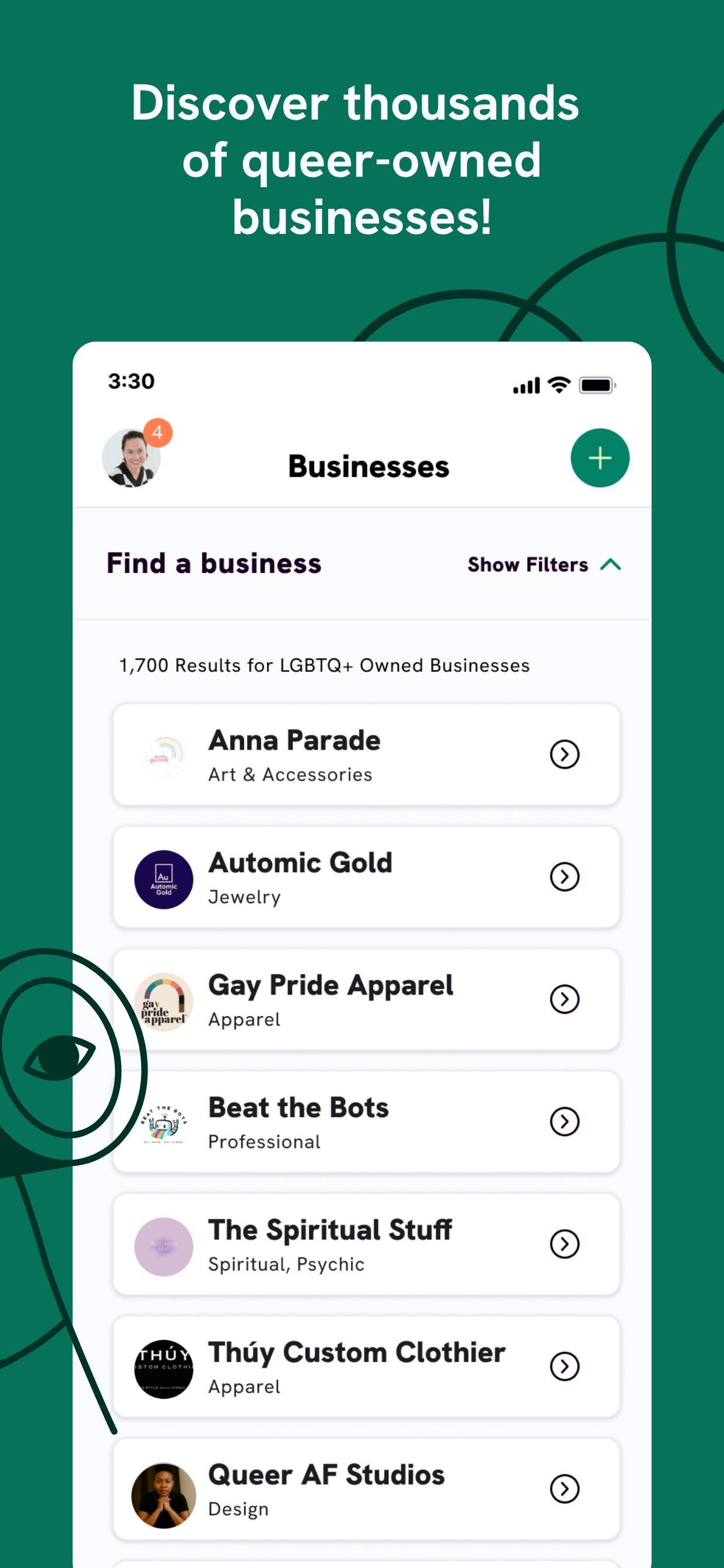 Hey Famm: LGBTQ+ Networking iPhone screenshot 6