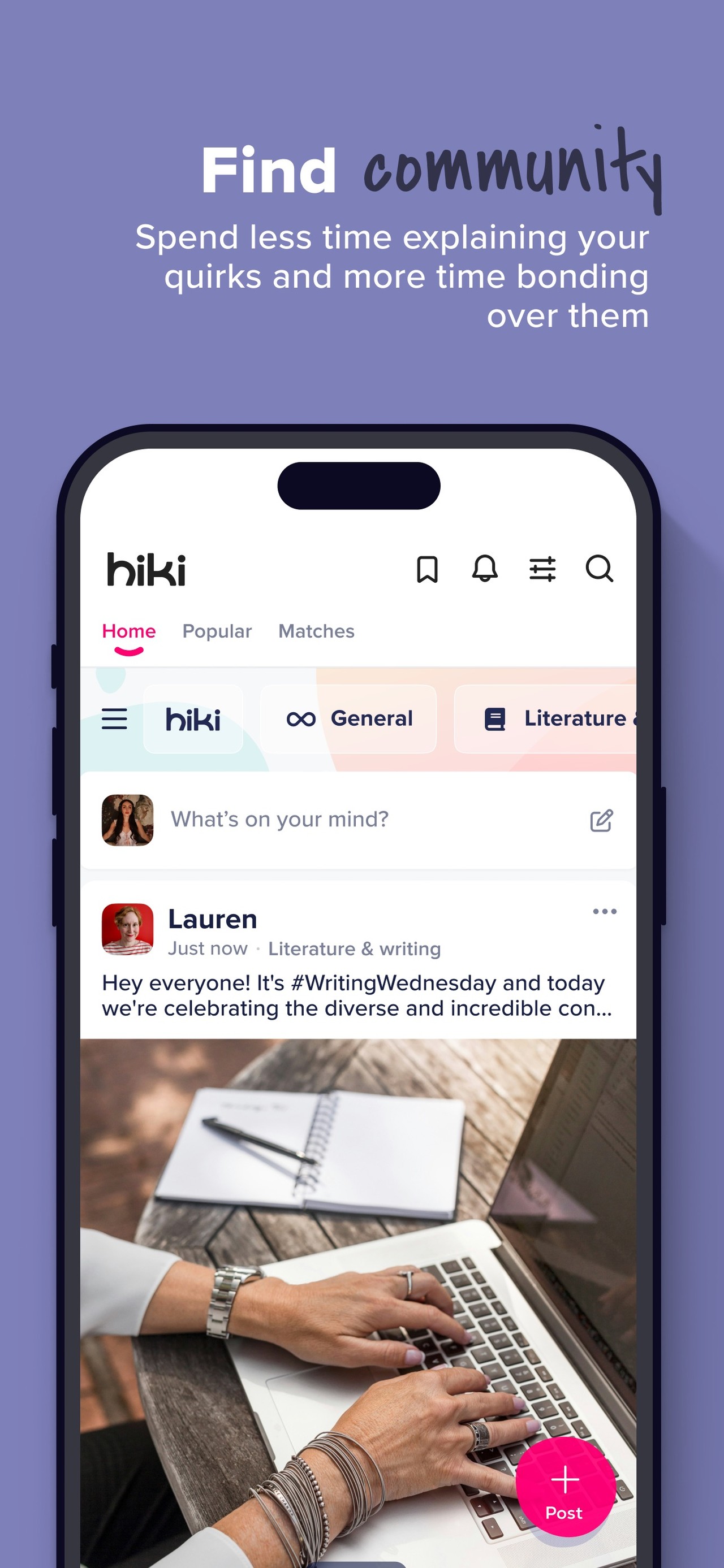 Hiki: Autism ADHD & ND Dating iPhone screenshot 3