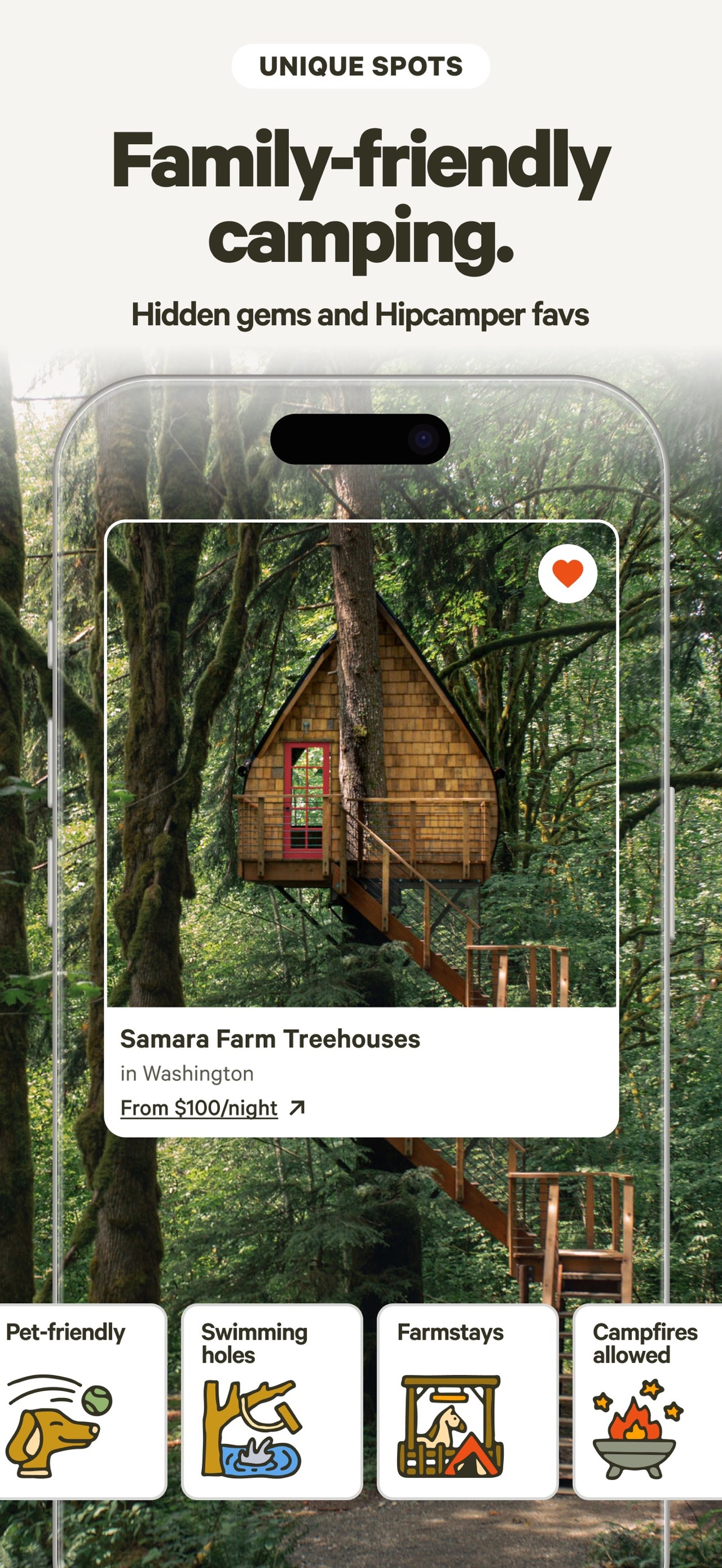 Hipcamp: Camping, RVs & Cabins iPhone screenshot 5