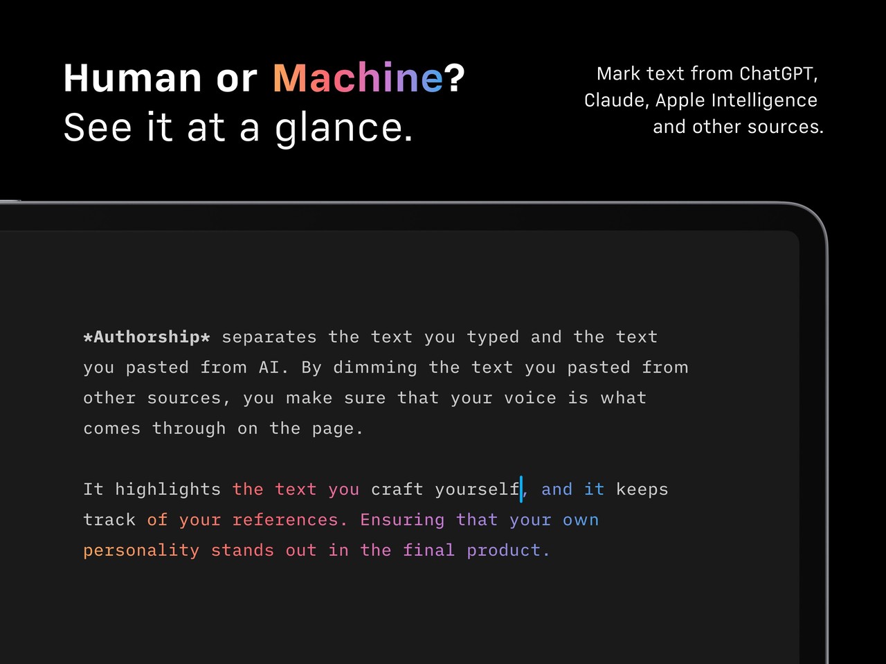iA Writer iPad screenshot 2