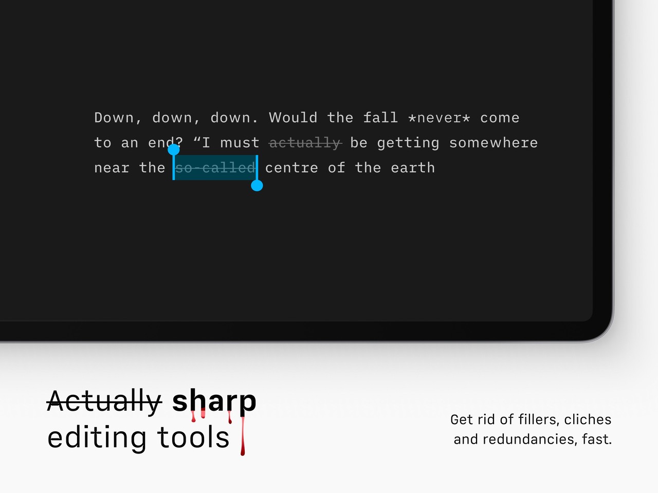 iA Writer iPad screenshot 4