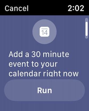 IFTTT - Automate work and home Apple Watch screenshot 1