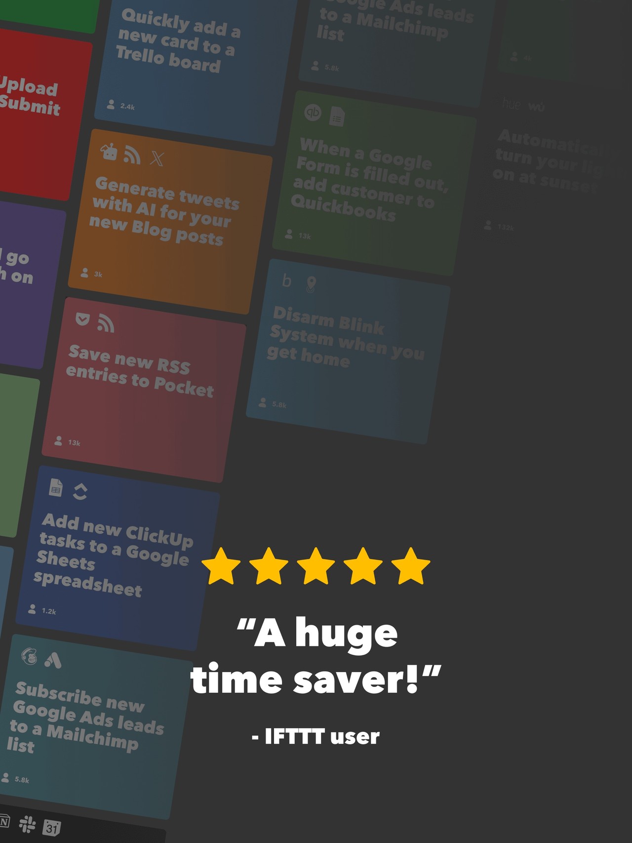 IFTTT - Automate work and home iPad screenshot 2