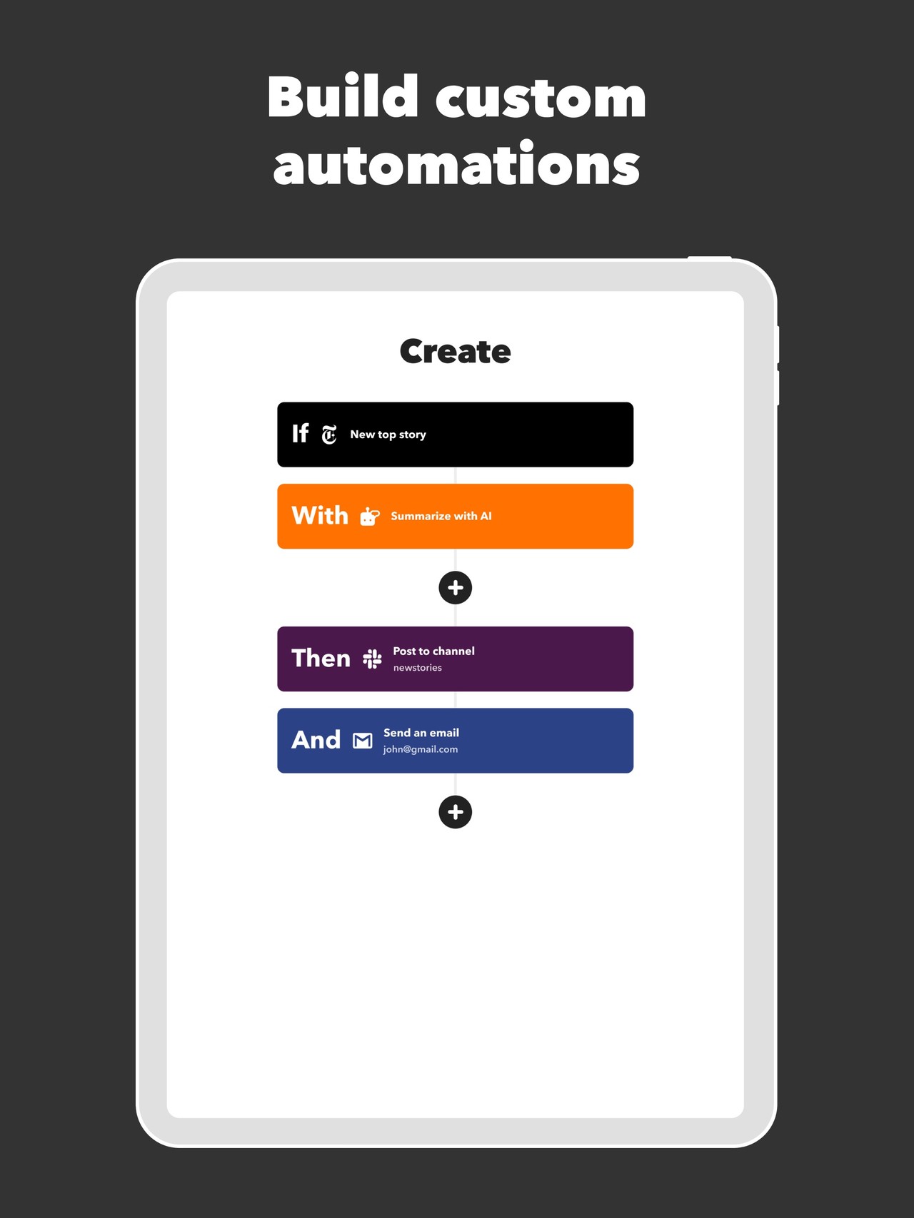 IFTTT - Automate work and home iPad screenshot 3