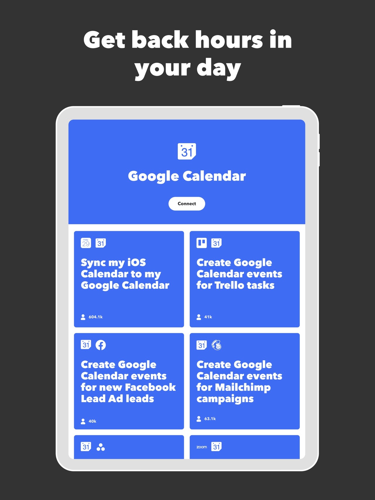 IFTTT - Automate work and home iPad screenshot 4