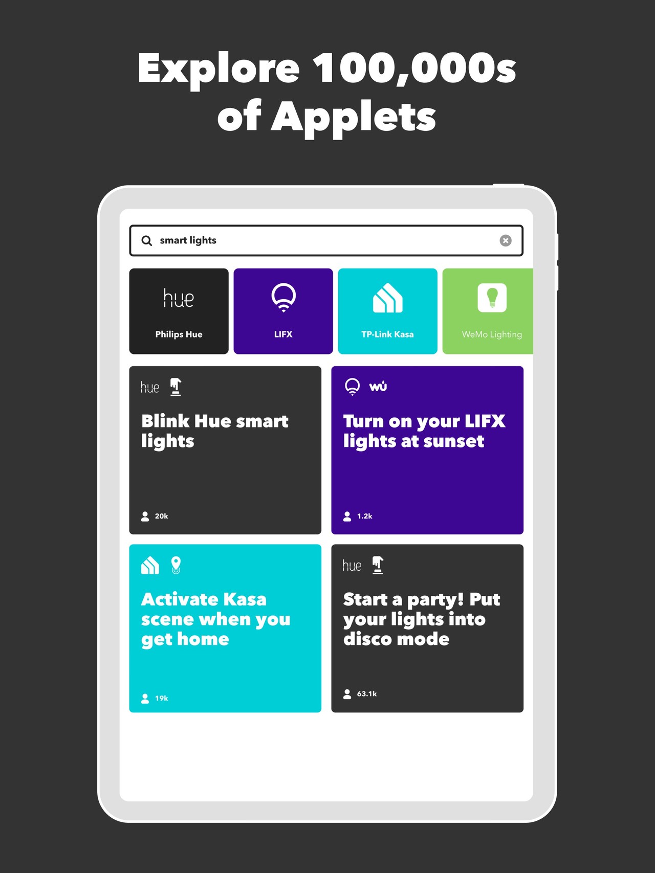 IFTTT - Automate work and home iPad screenshot 5