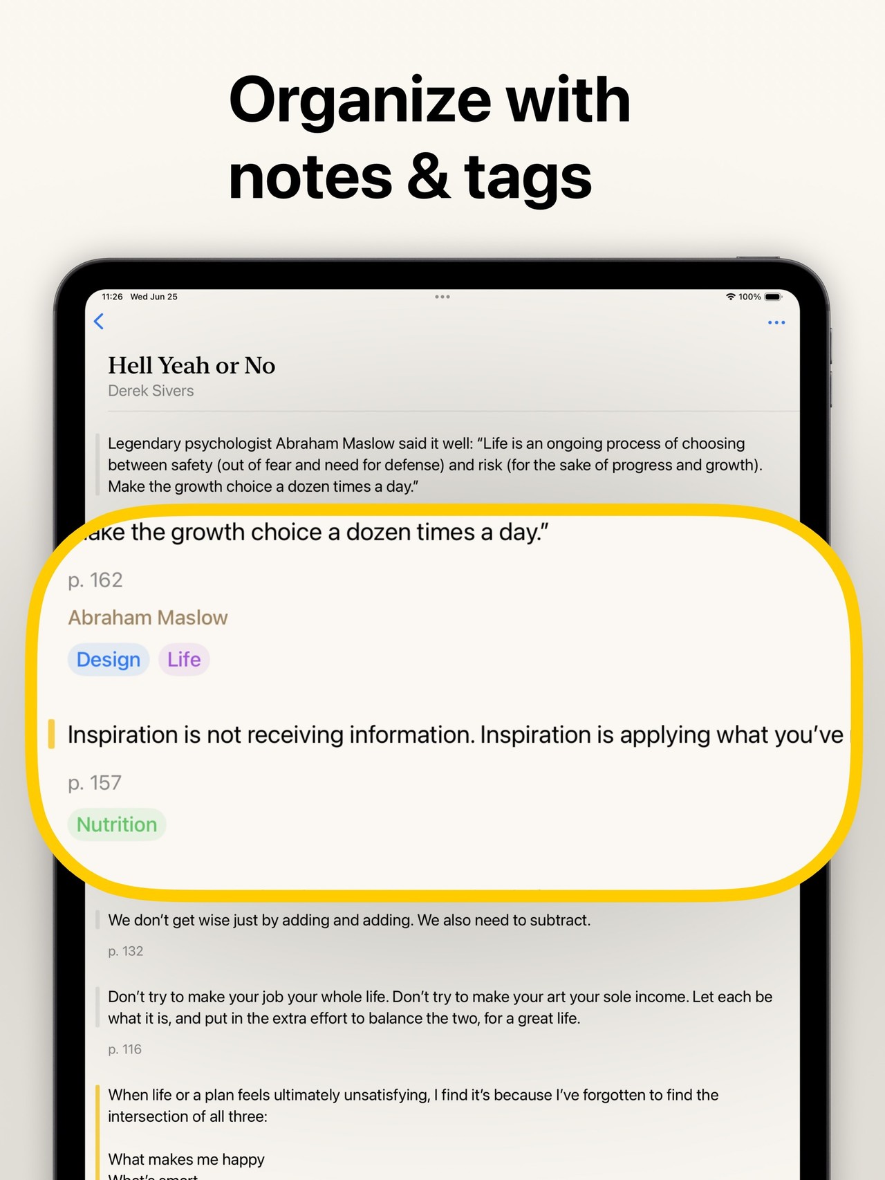 Image to text - Highlighted iPad screenshot 2