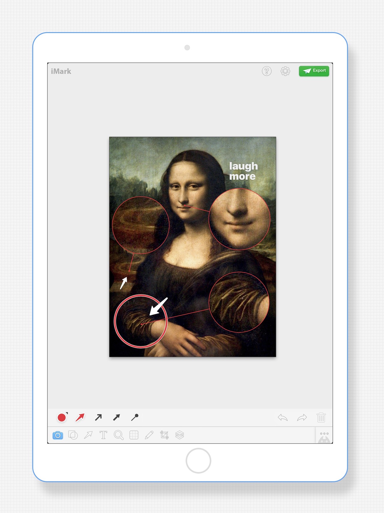 iMark · Image Annotation Tool iPad screenshot 5
