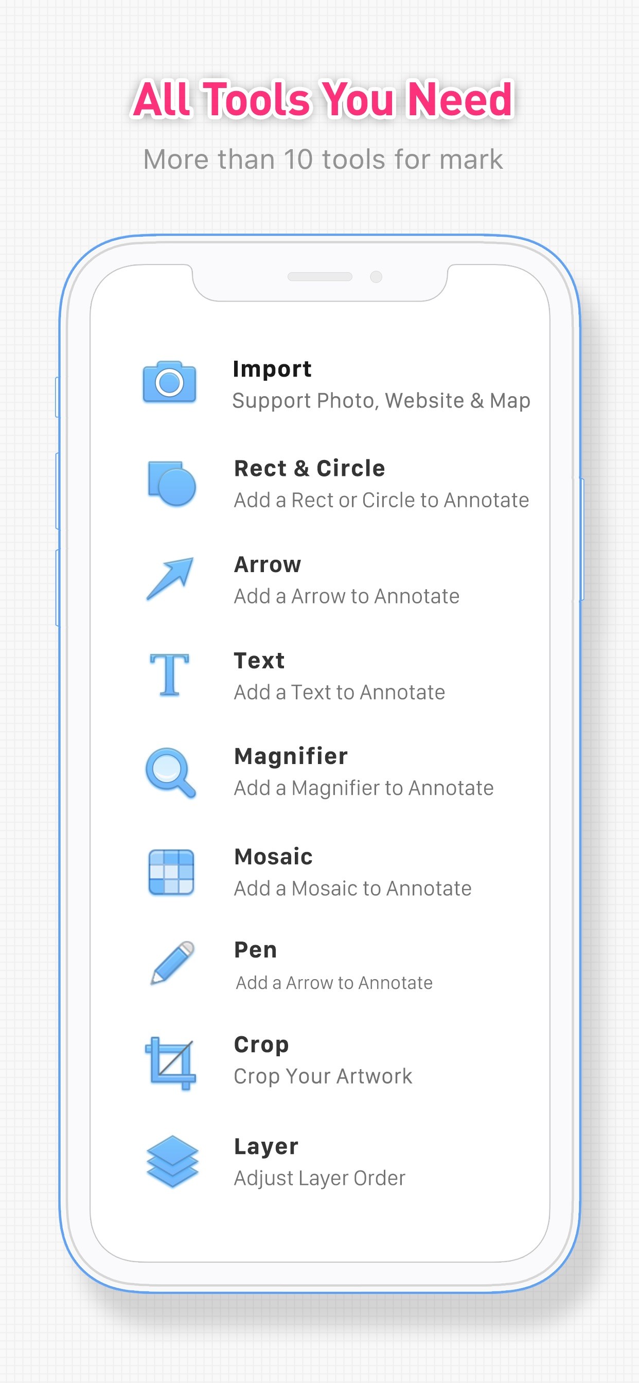 iMark · Image Annotation Tool iPhone screenshot 2