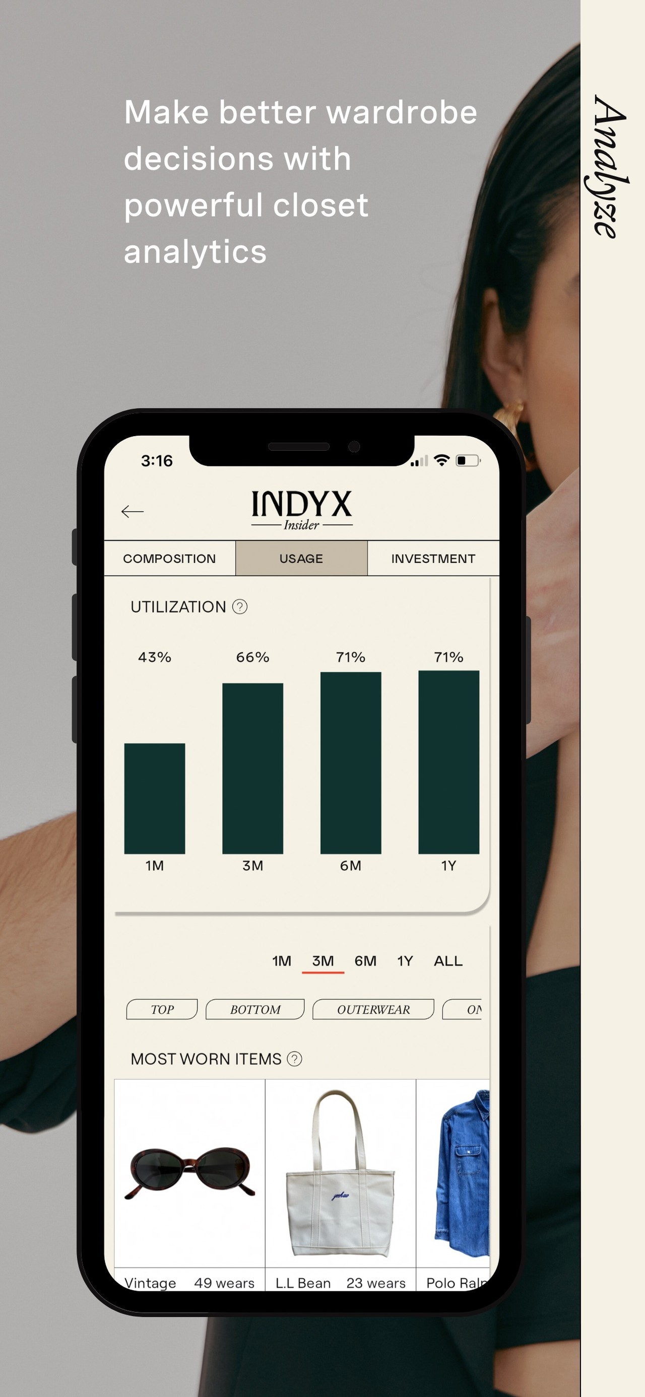 Indyx: Wardrobe & Outfit App iPhone screenshot 5