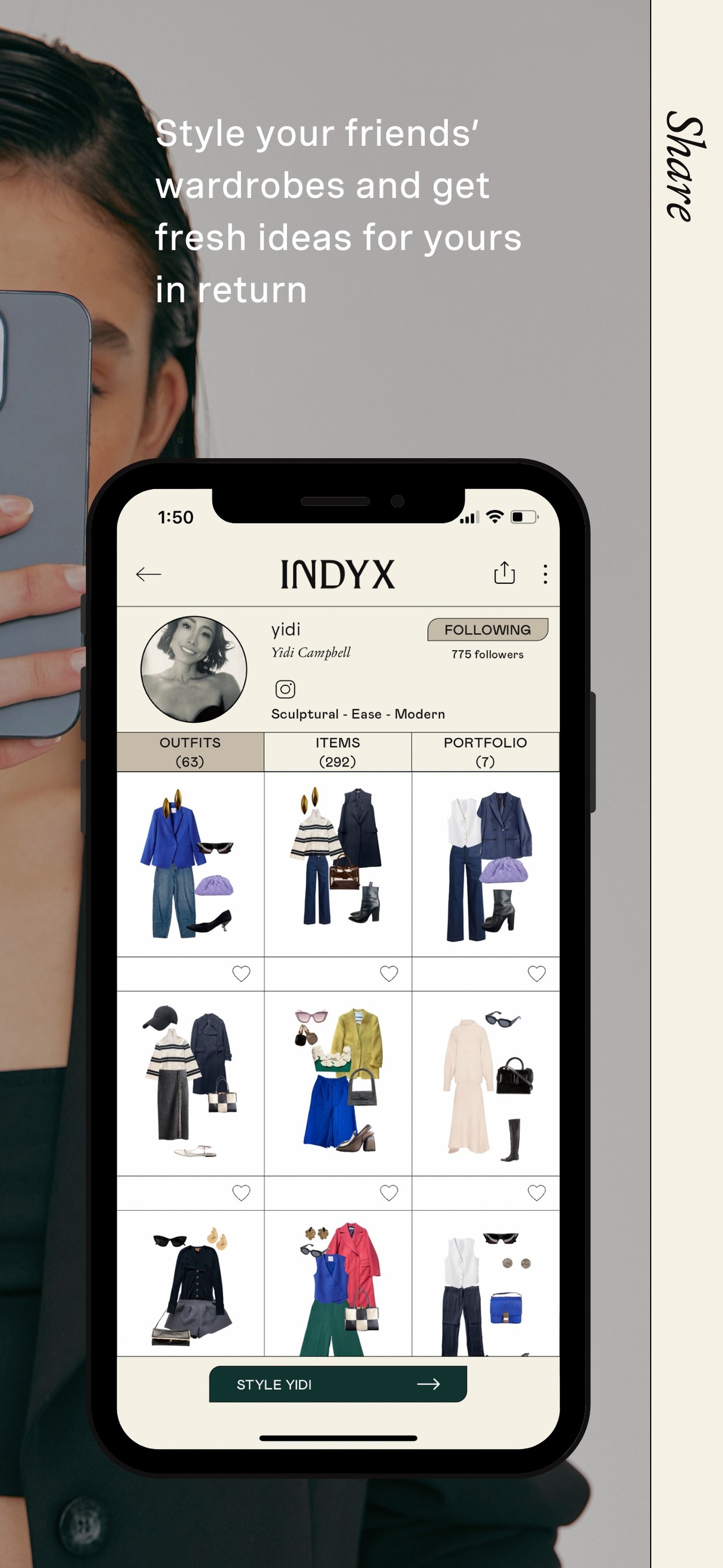 Indyx: Wardrobe & Outfit App iPhone screenshot 6